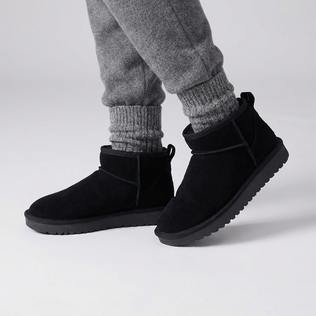 Hip-4 Cozy Ankle Boots