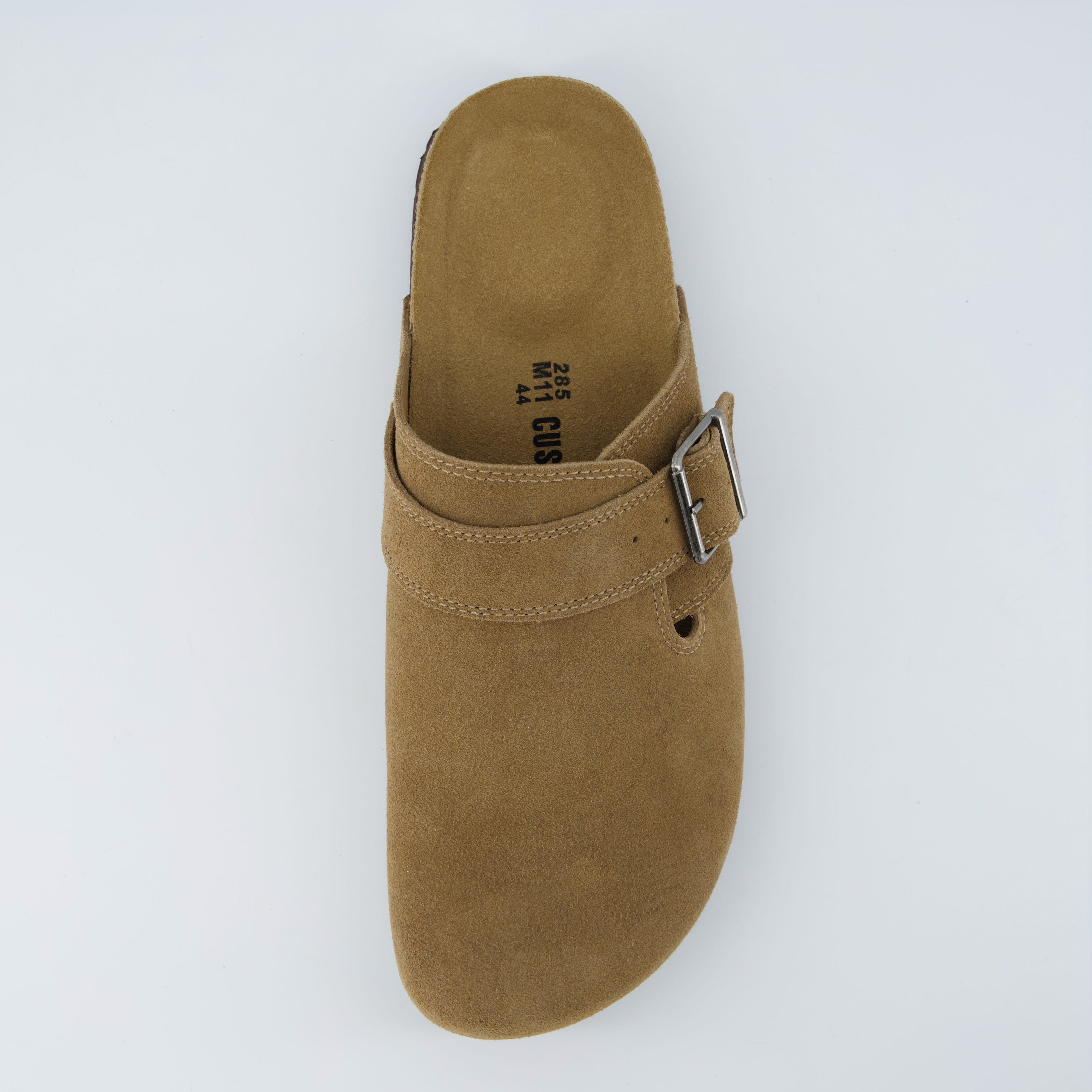 Hugo Genuine Suede Clogs Brown Medium