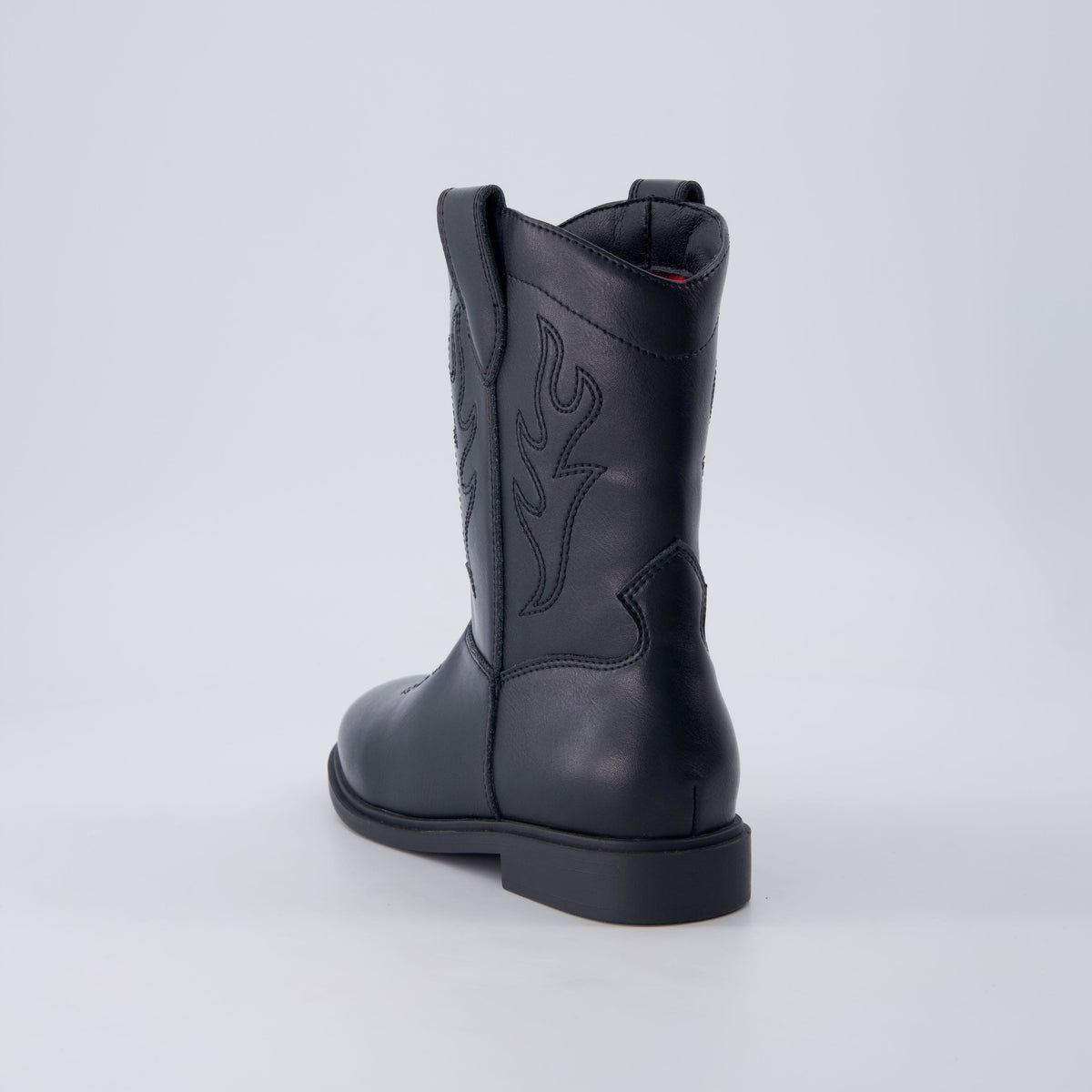 Jane Kids Western Cowboy Boots Black Medium