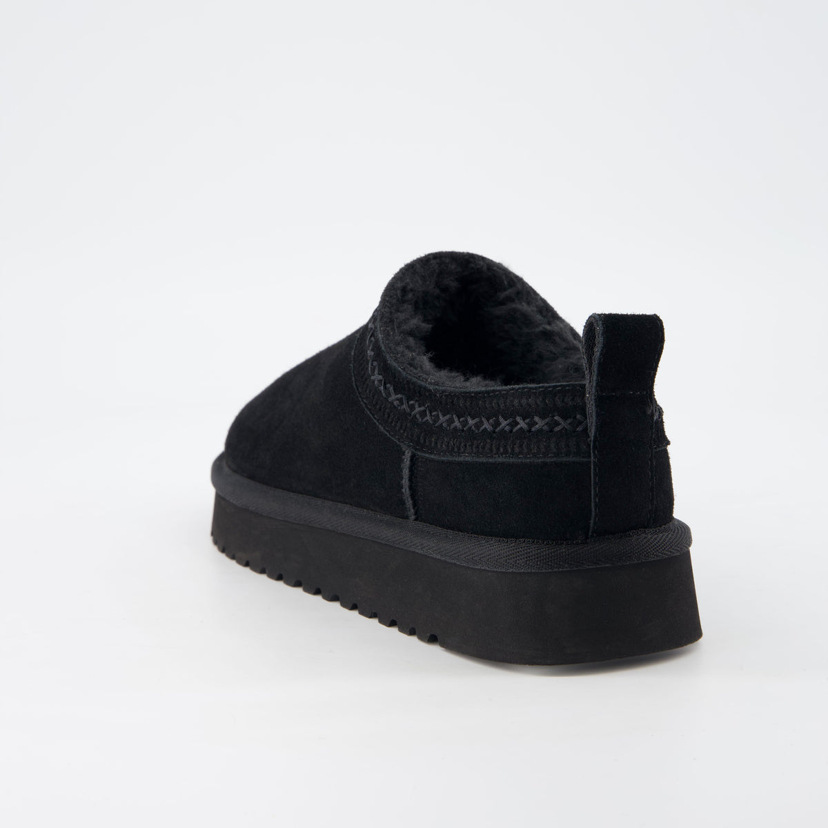 Jasper Cozy Womens Slippers Black