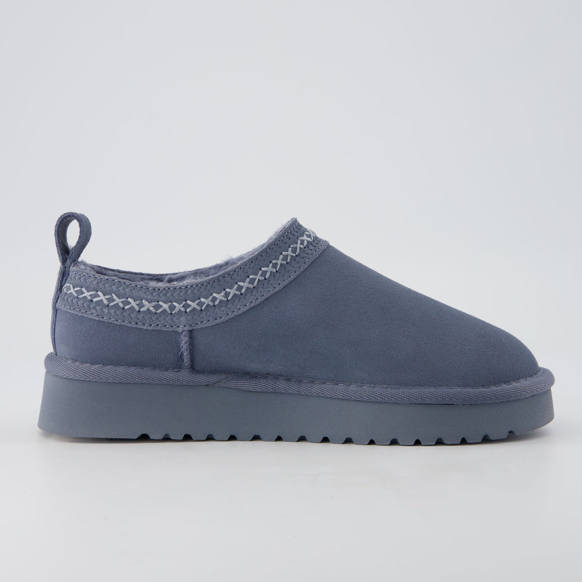 Jasper Cozy Womens Slippers Blue