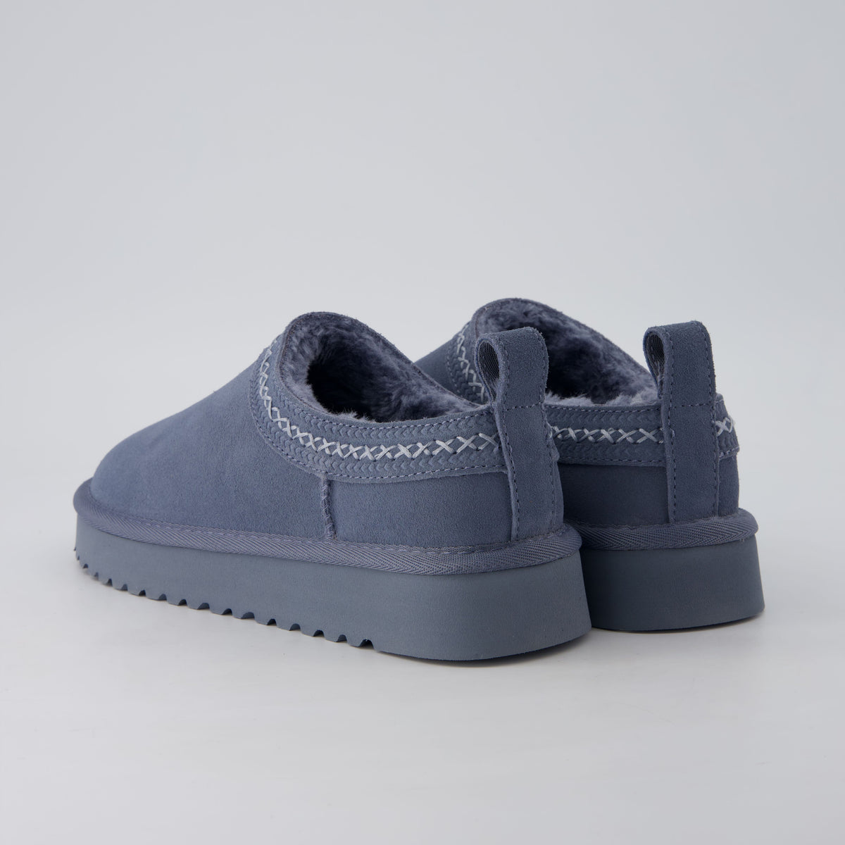 Jasper Cozy Womens Slippers Blue
