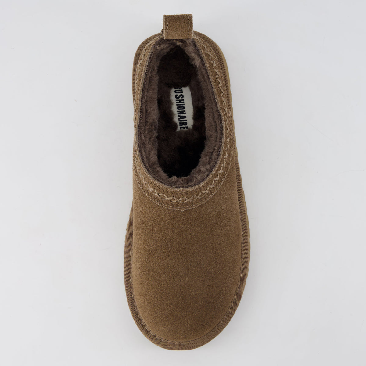 Jasper Cozy Womens Slippers Brown