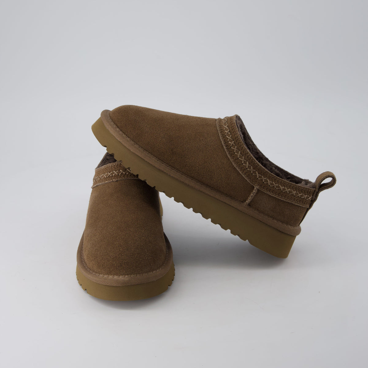 Jasper Cozy Womens Slippers Brown