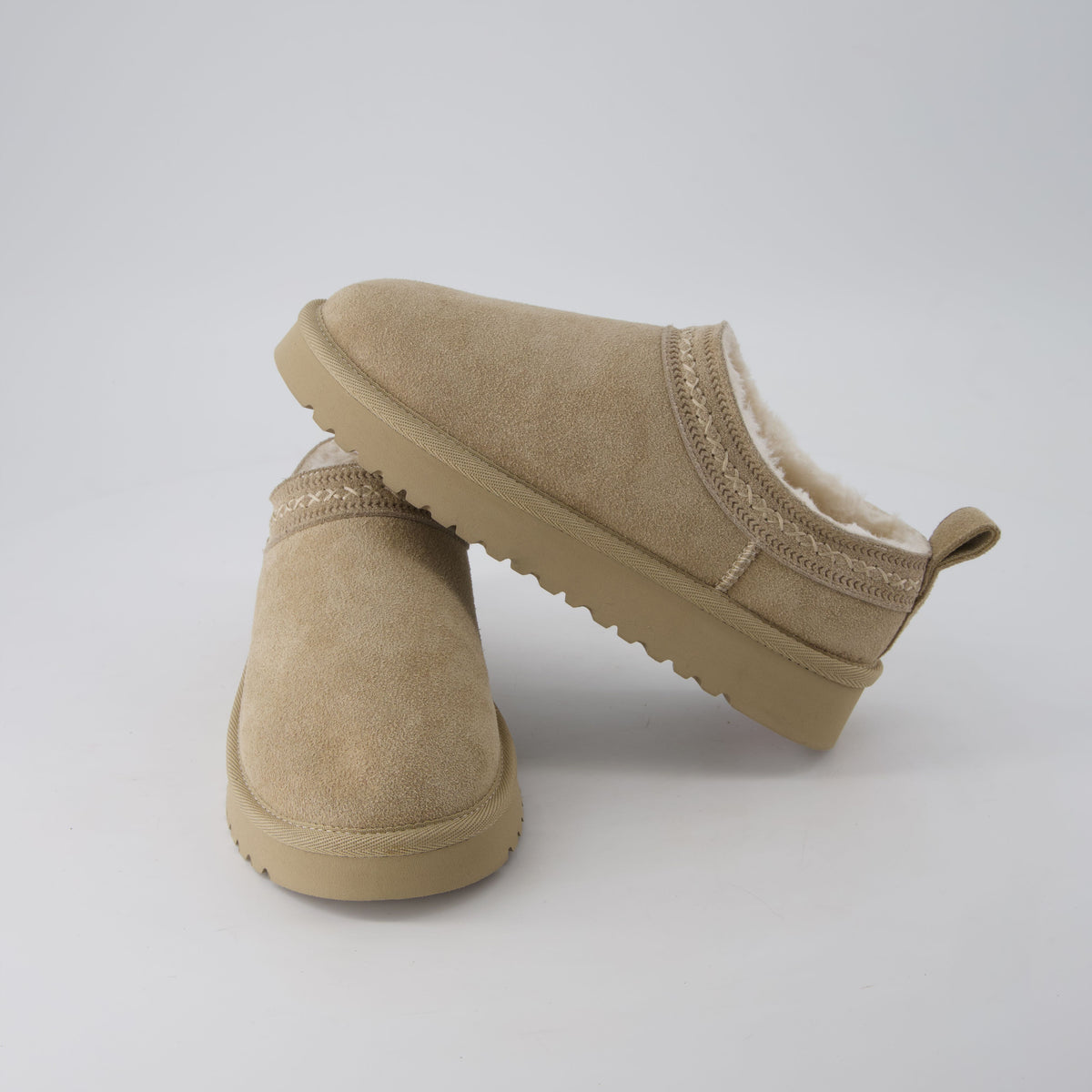 Jasper Cozy Womens Slippers Biscuit