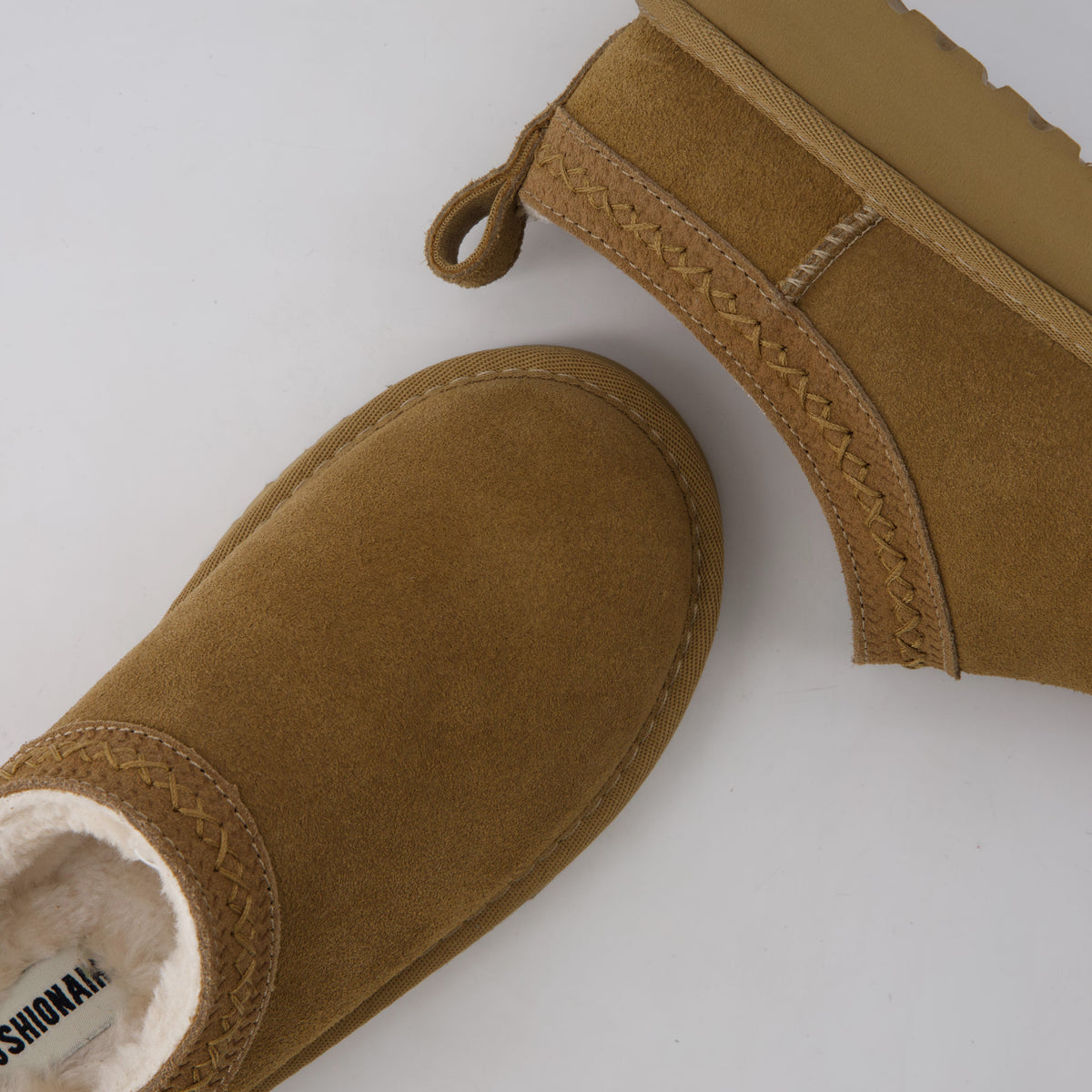 Jasper Cozy Womens Slippers Chestnut