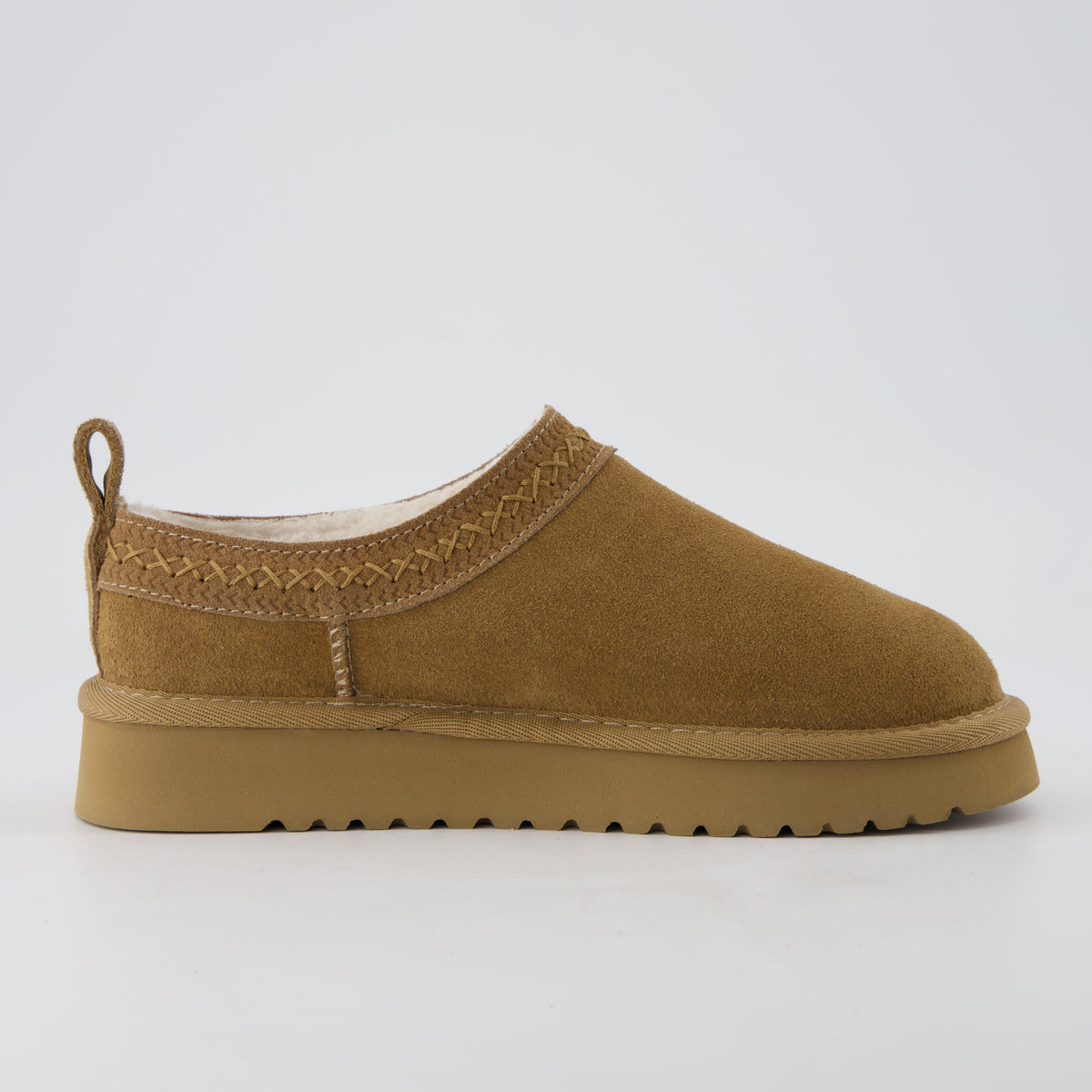 Jasper Cozy Womens Slippers Chestnut