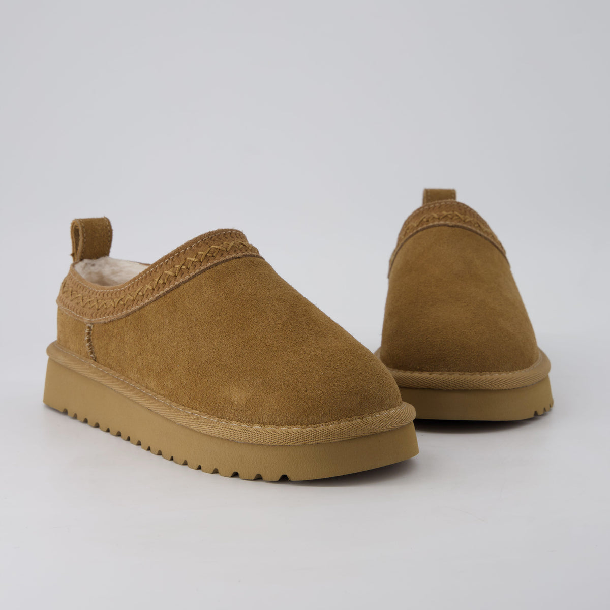 Jasper Cozy Womens Slippers Chestnut
