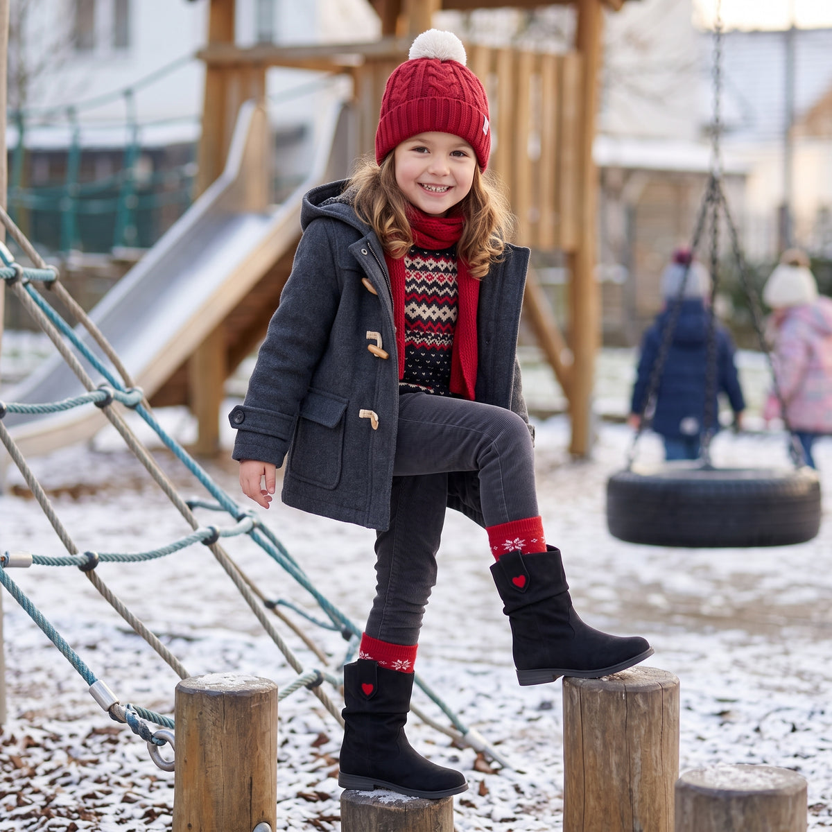 Jayla Girls Slouch Boots