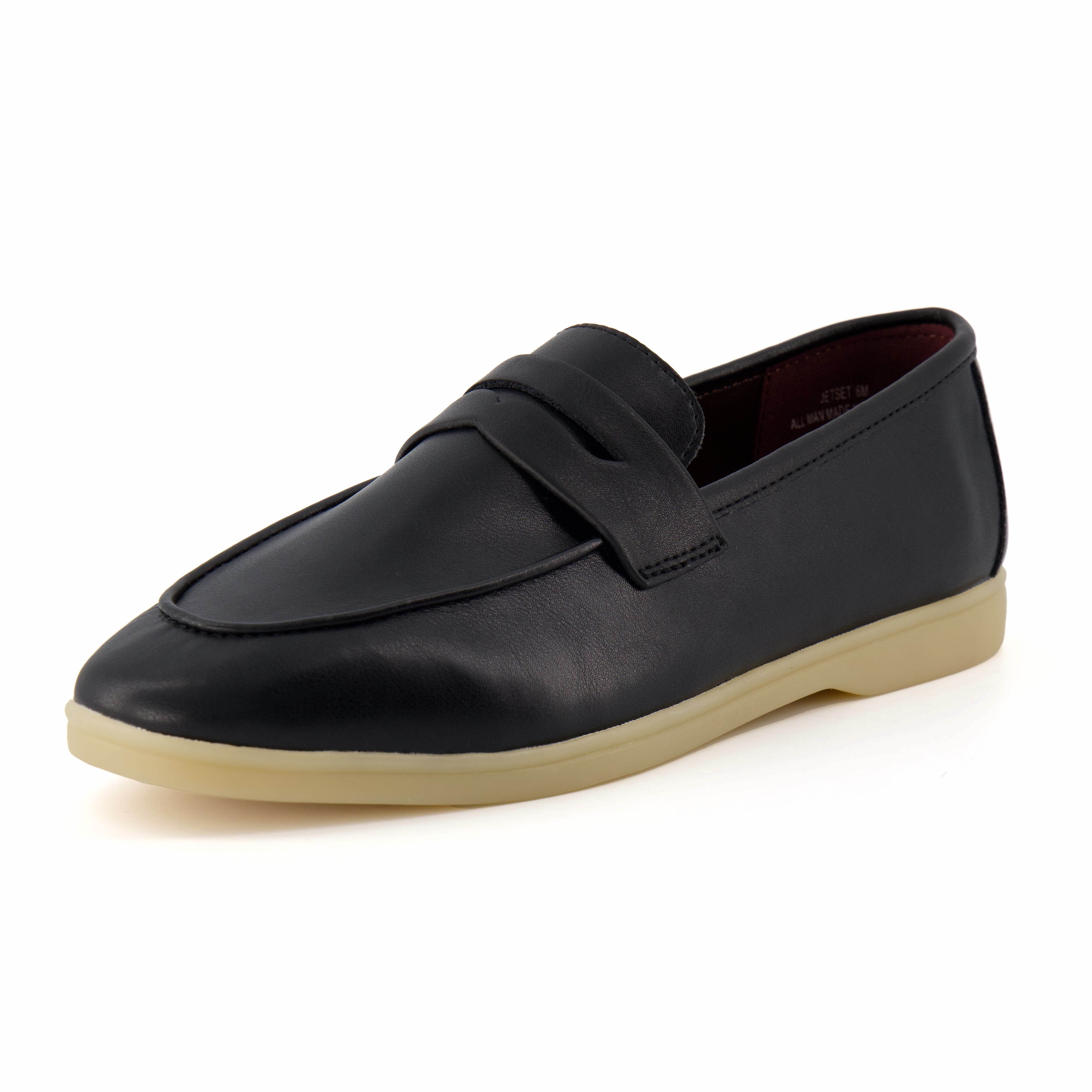 Jetset Slip On Loafer Black Cream