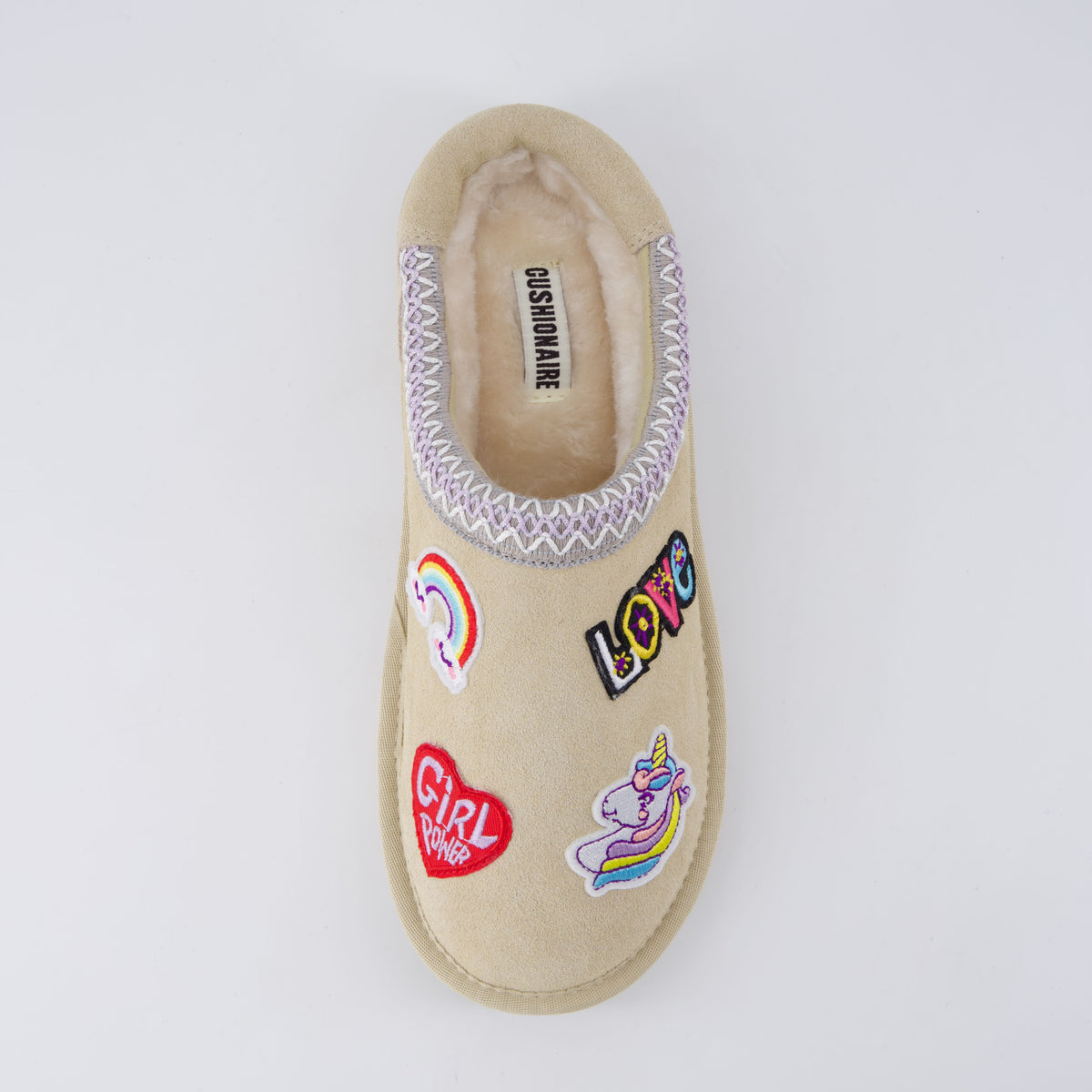 Keto-K Cozy Slipper Sand Embellish Medium