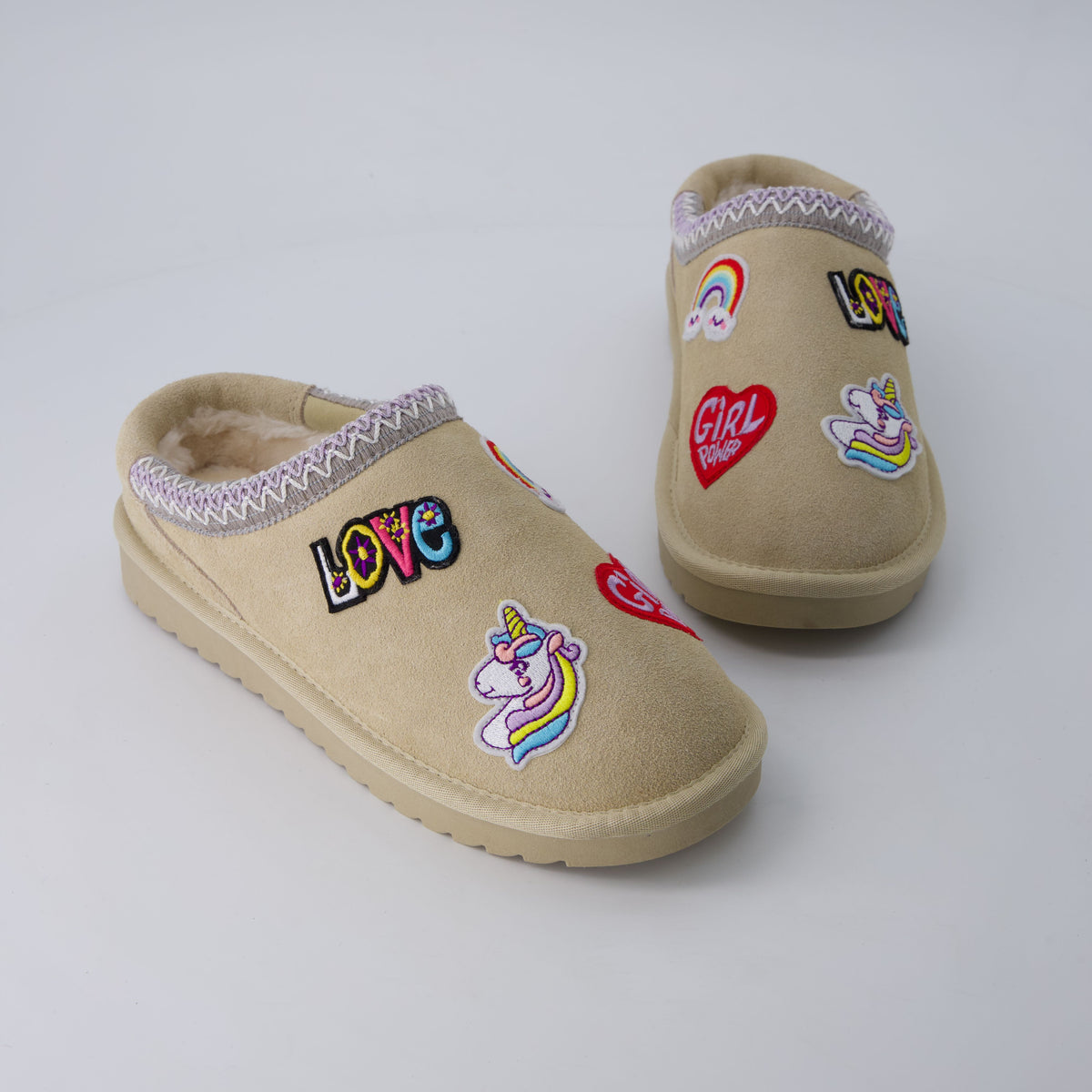 Keto-K Cozy Slipper Sand Embellish Medium