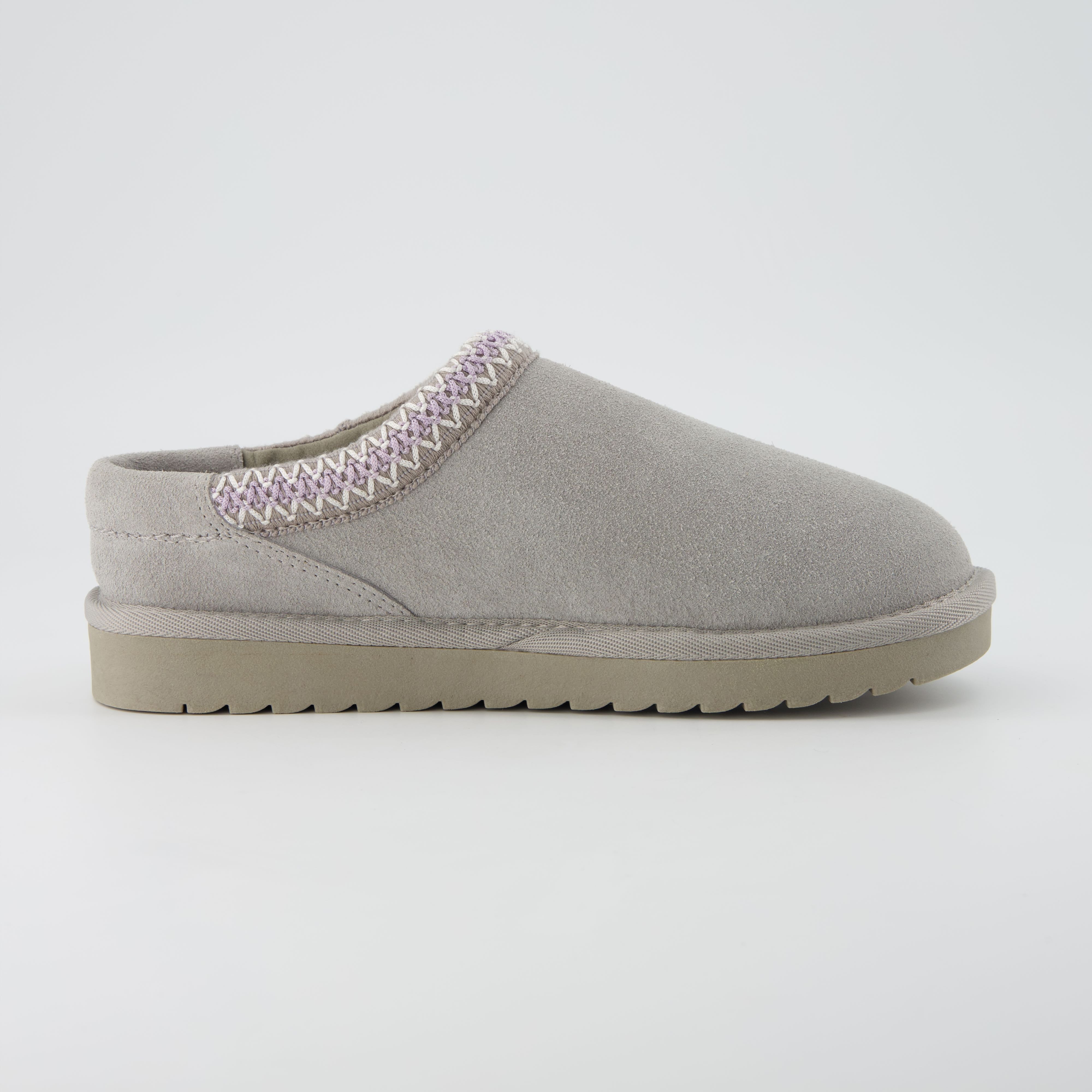 Keto-K Cozy Slipper Gray Lavender Medium
