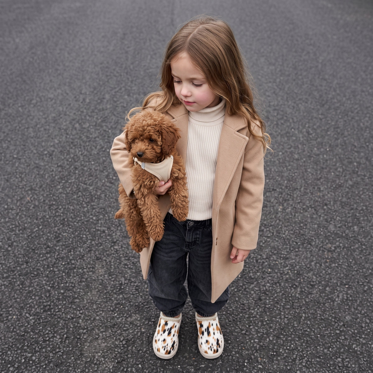 Keto-K Cozy Slipper Brown Spotted Medium
