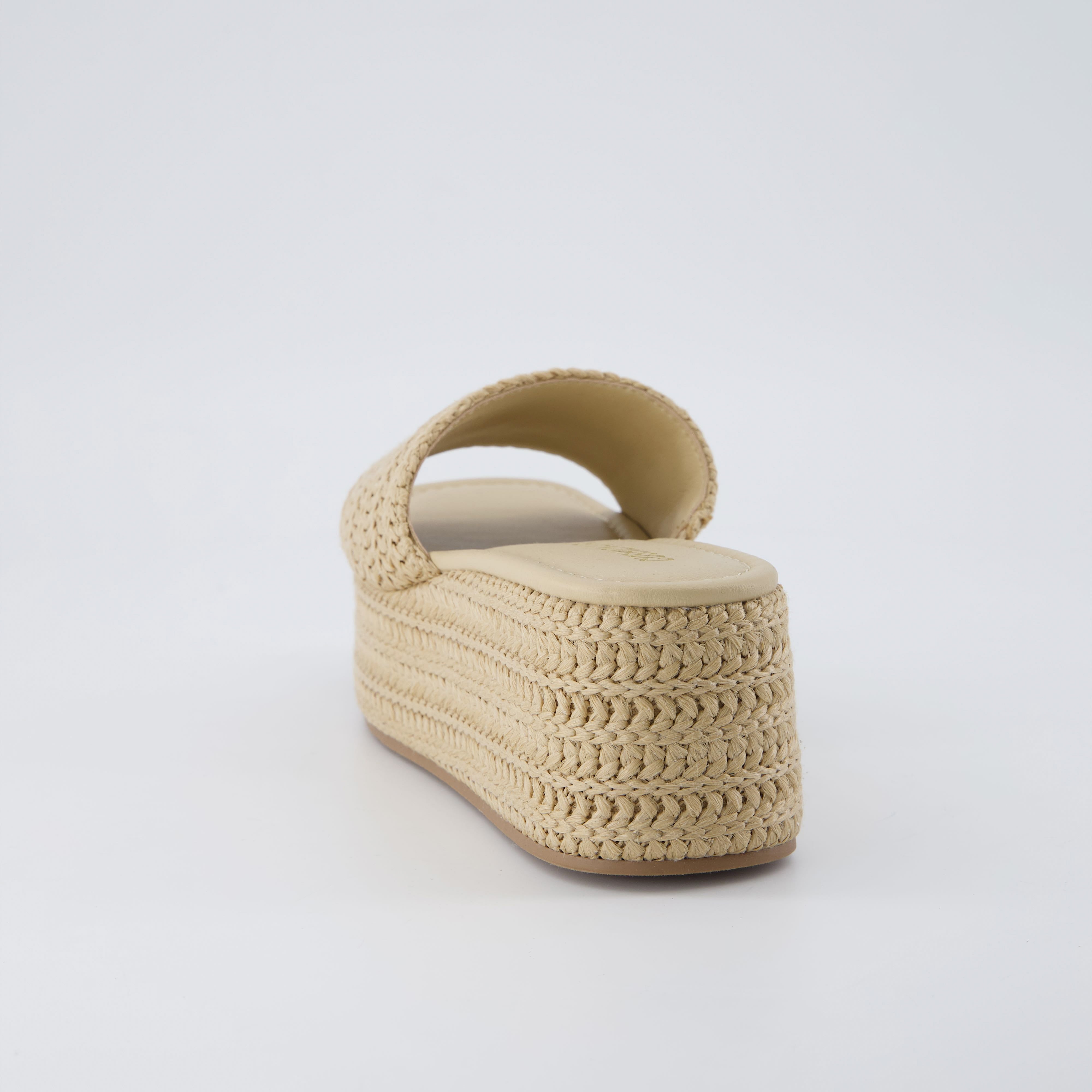 Carmen Platform Sandals Natural