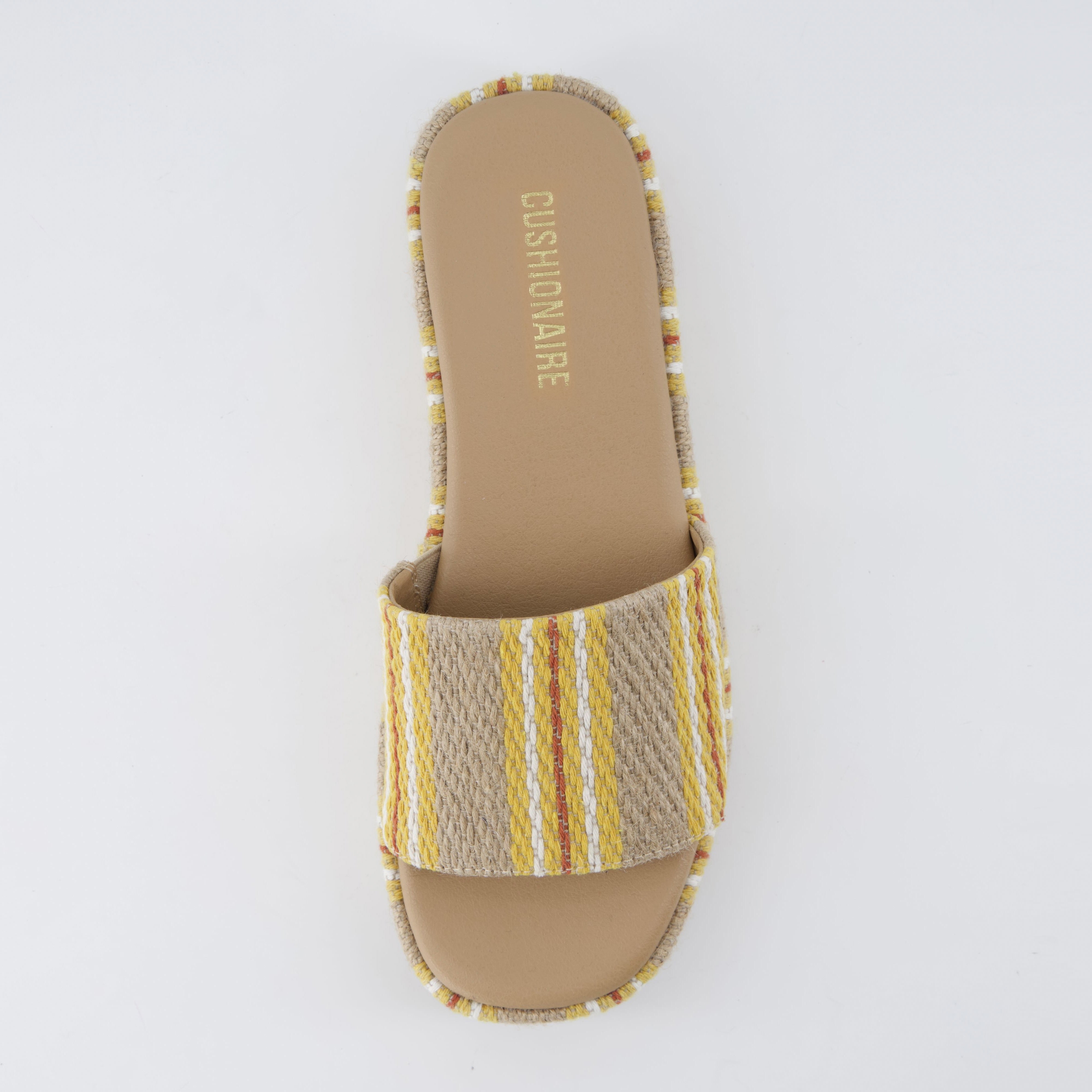 Kudos Platform Sandal Natural Raffia
