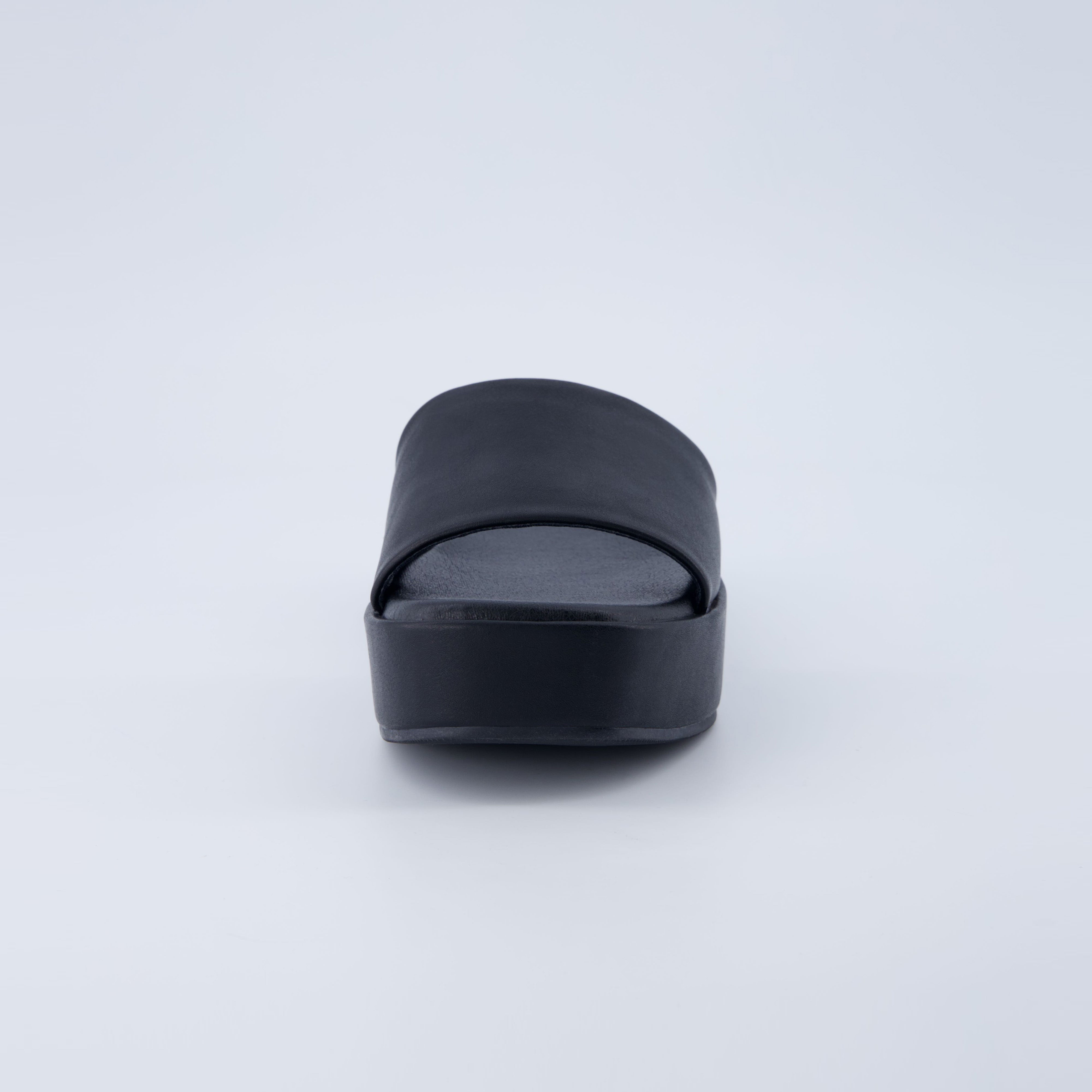 Kudos Platform Sandal Black