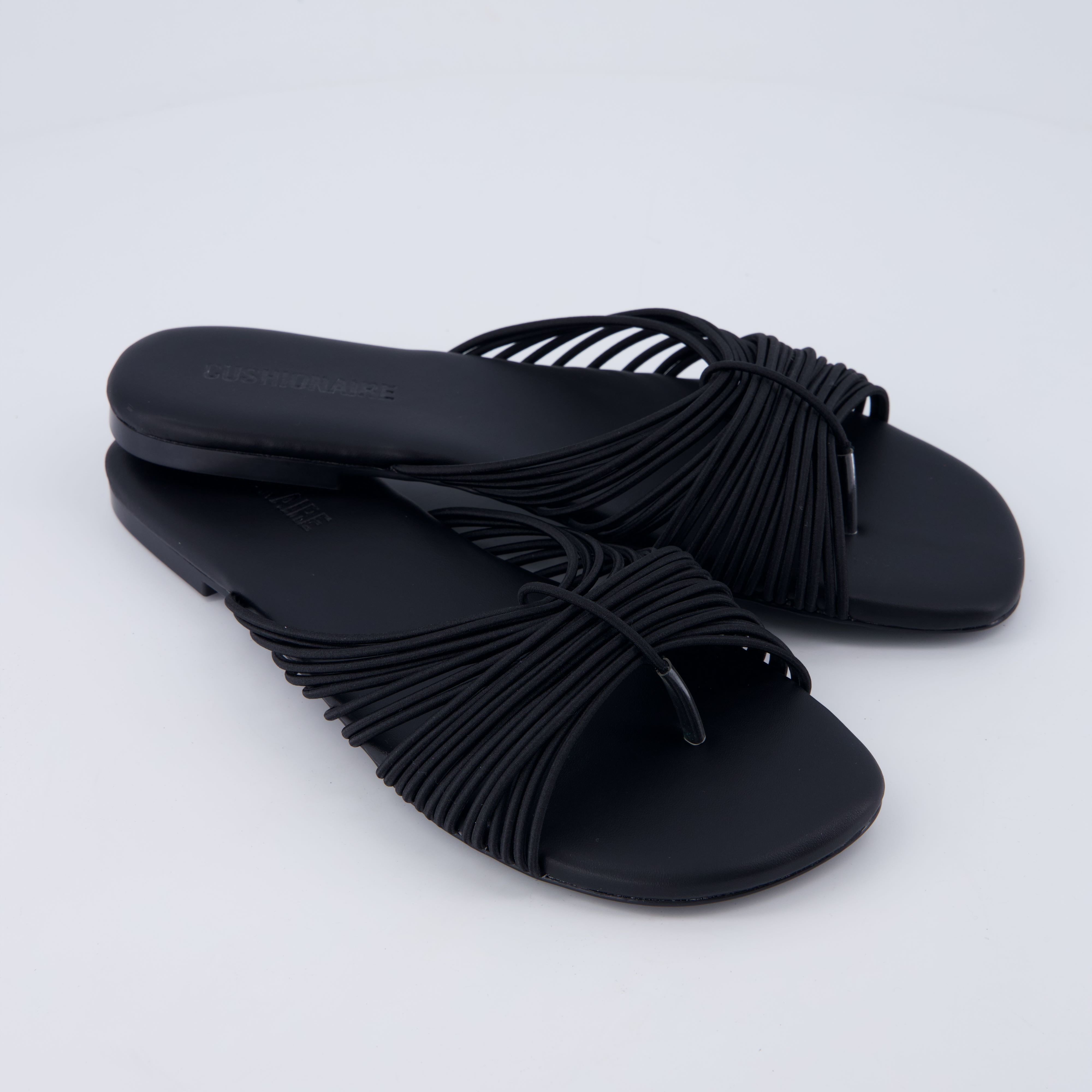 Lanky Strappy Sandals Black Medium