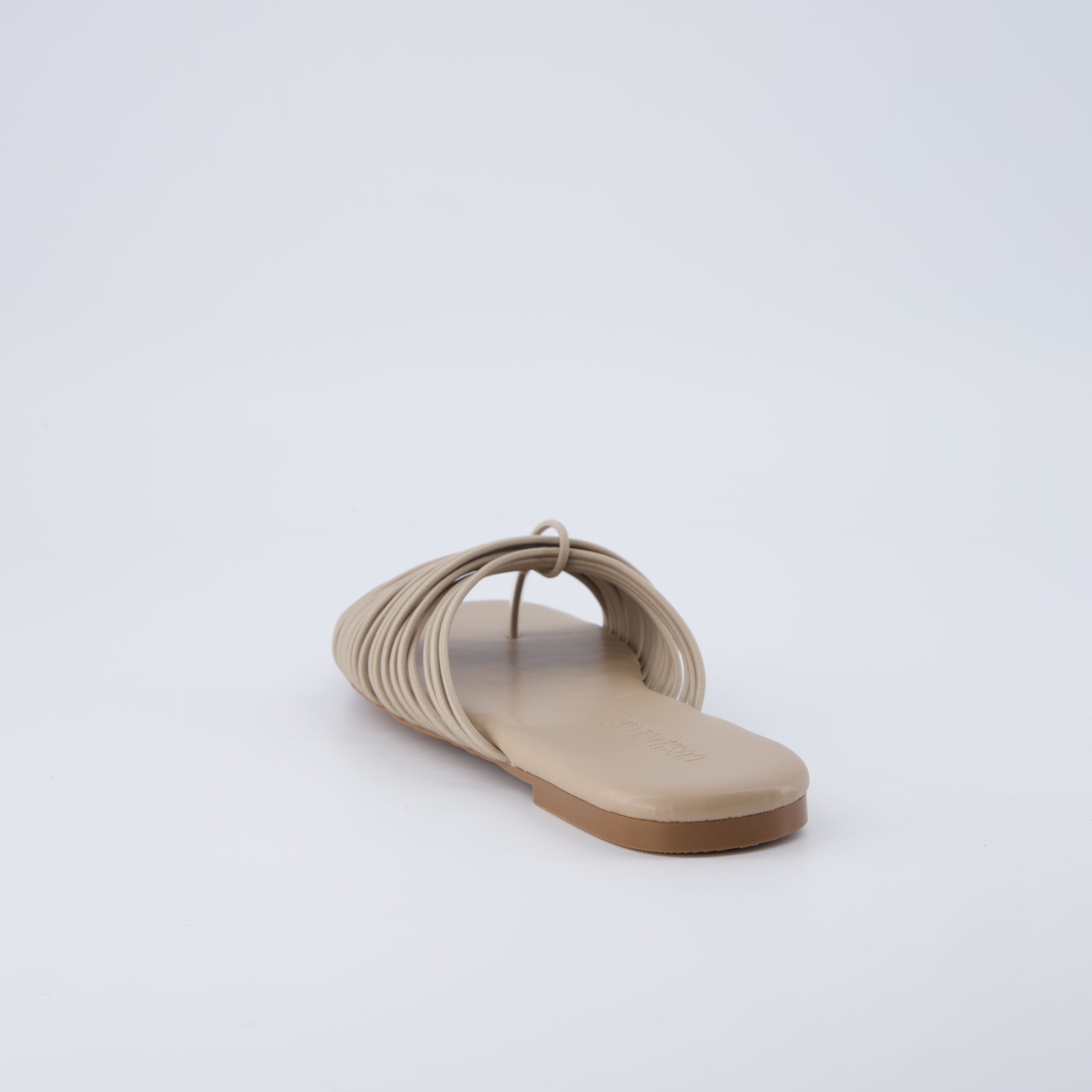 Lanky Strappy Sandals Taupe Medium