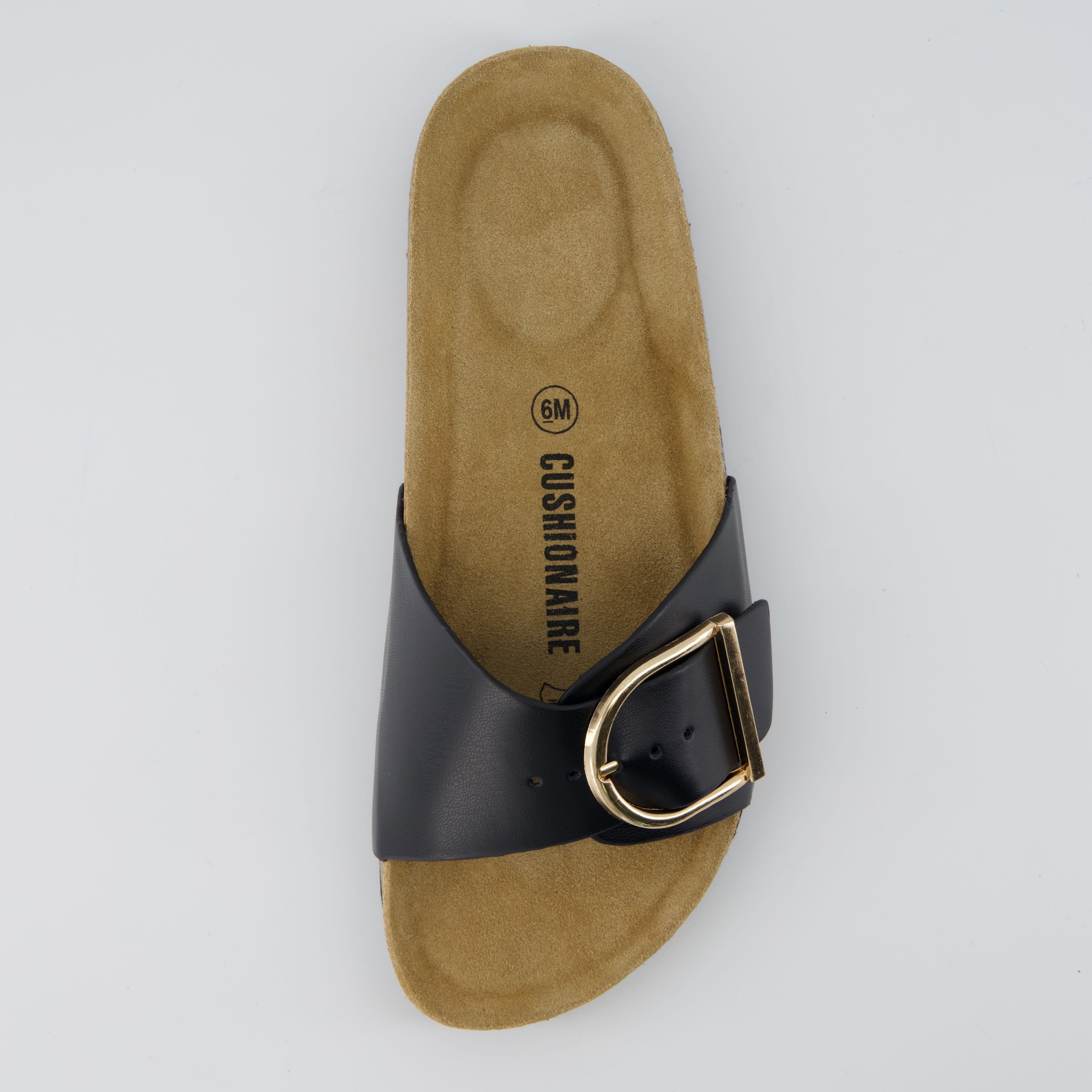 Leeds Cork Sandal Black