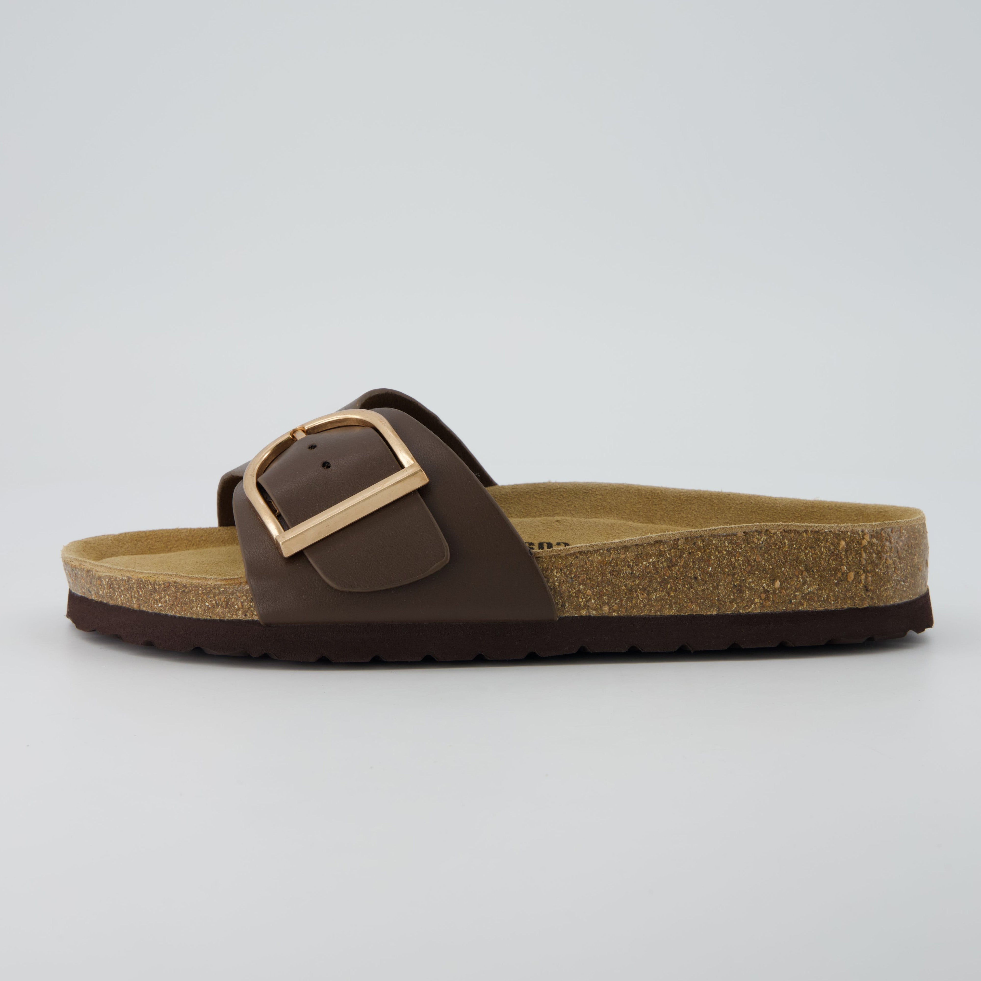 Leeds Cork Sandal Brown