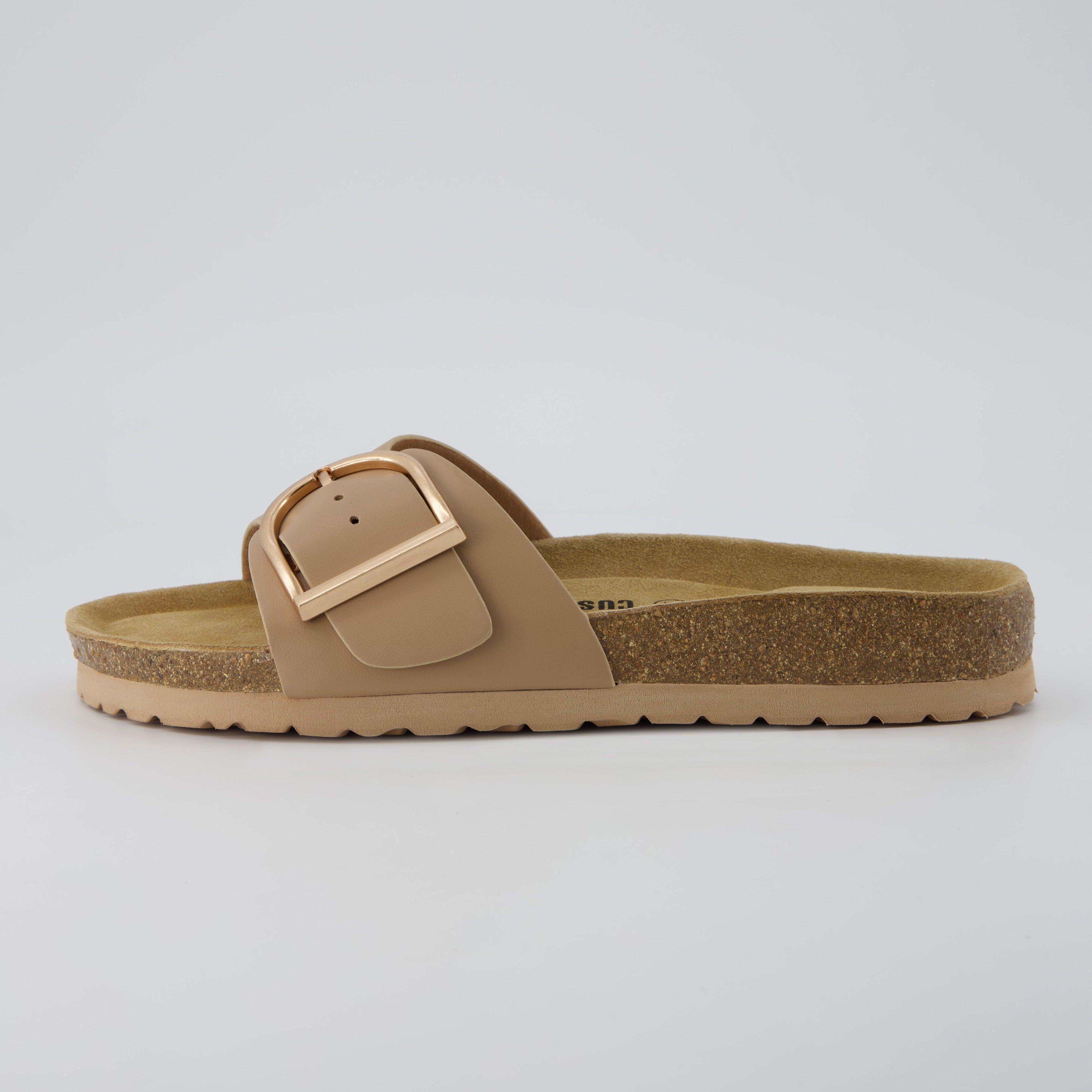 Leeds Cork Sandal Nude