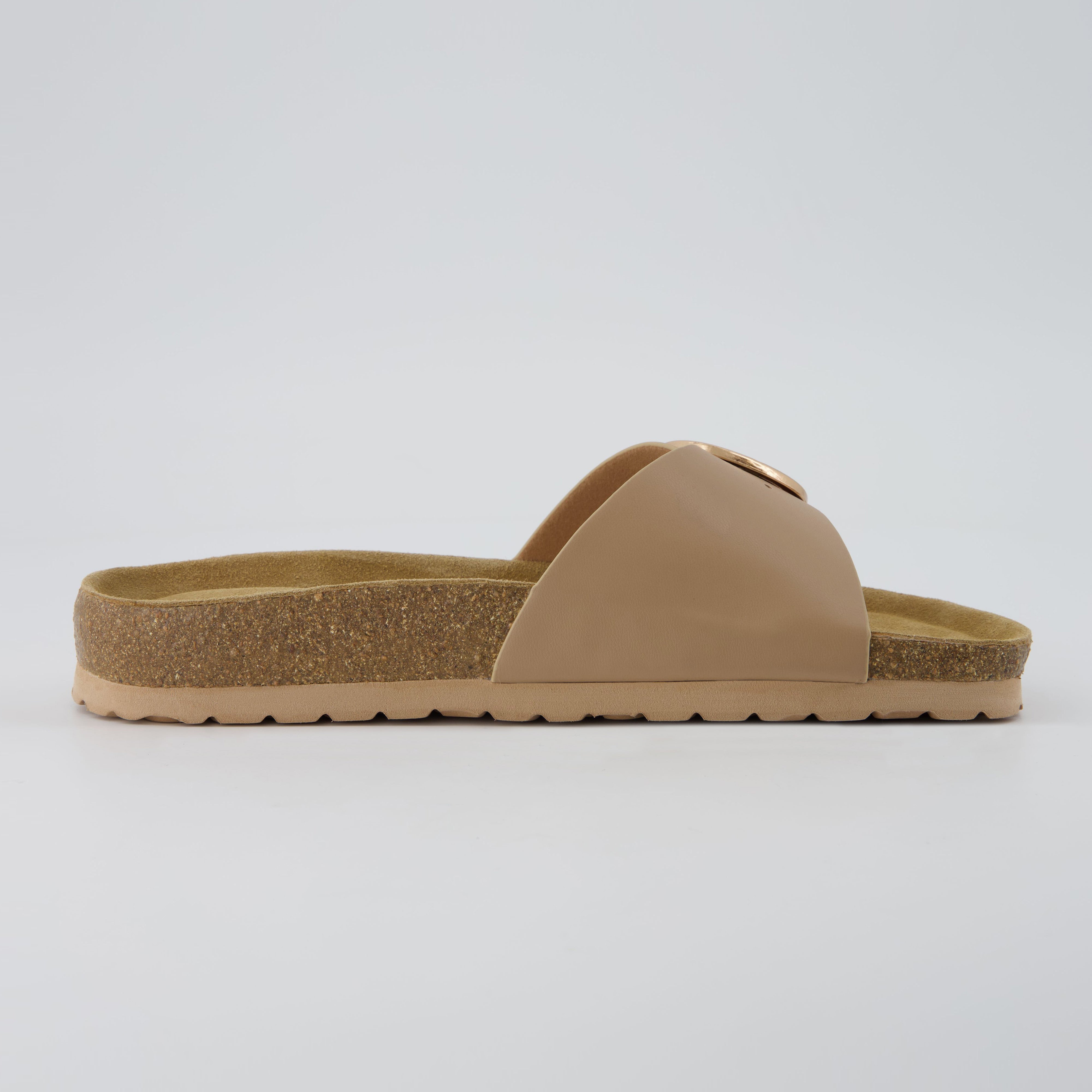 Leeds Cork Sandal Nude