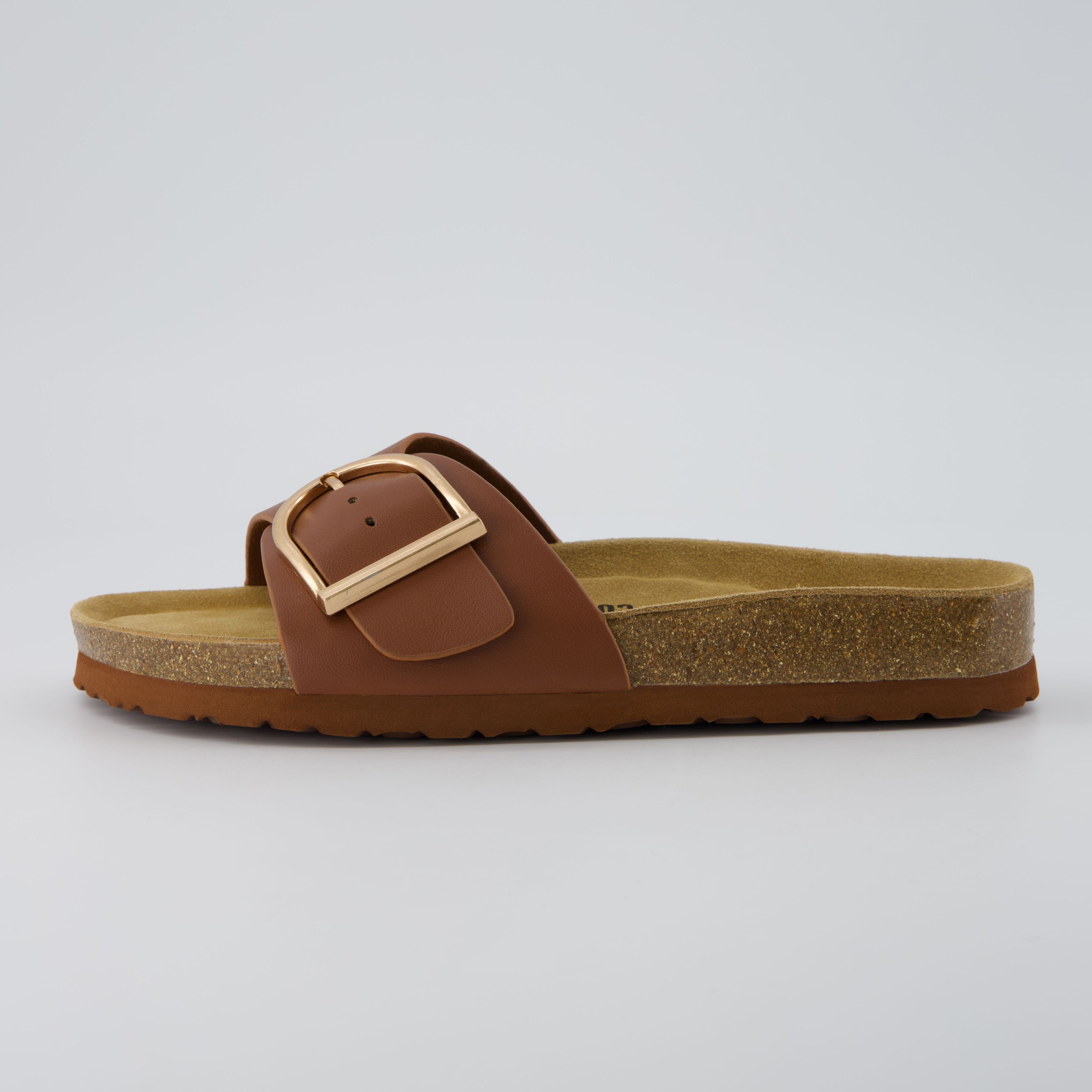 Leeds Cork Sandal Whiskey