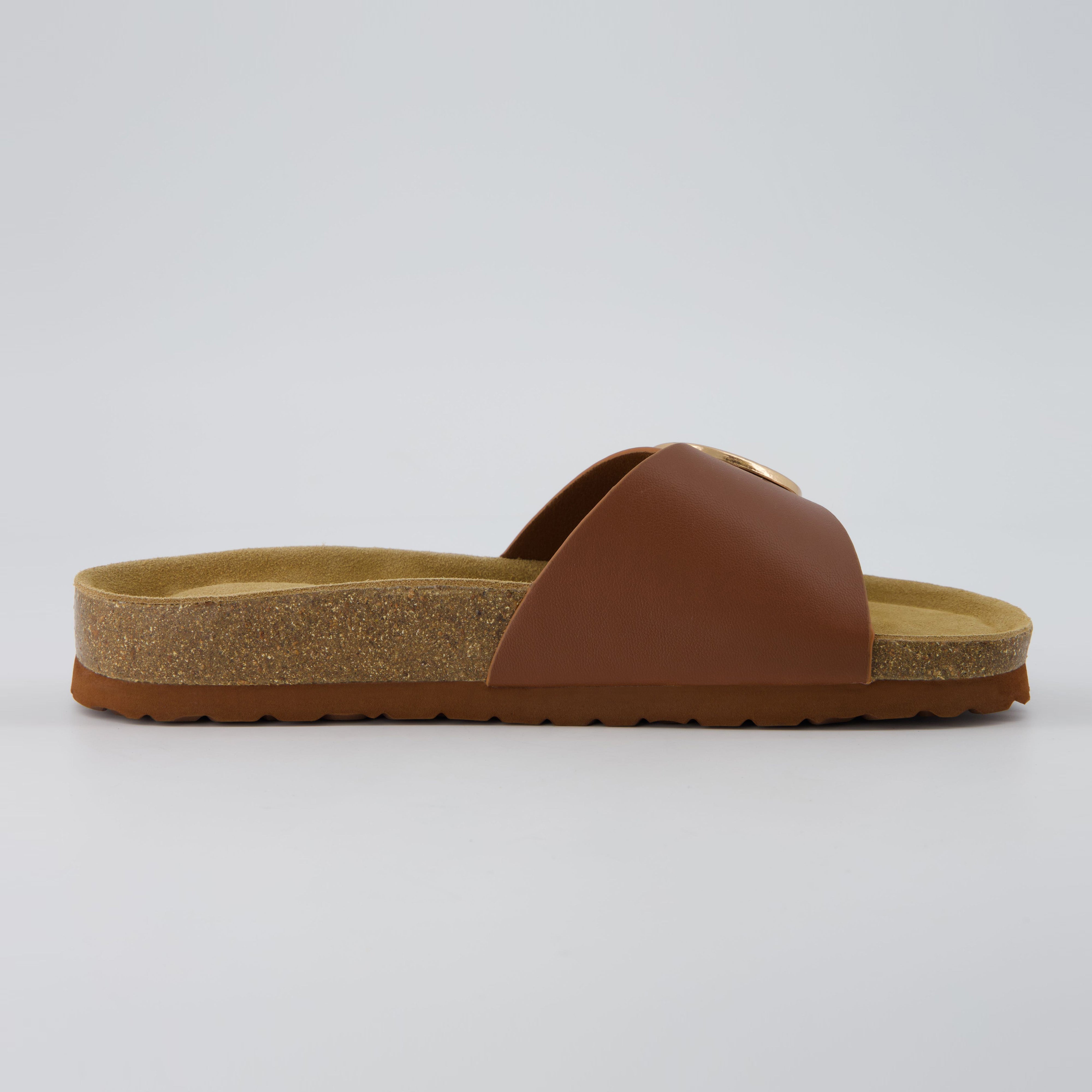 Leeds Cork Sandal Whiskey