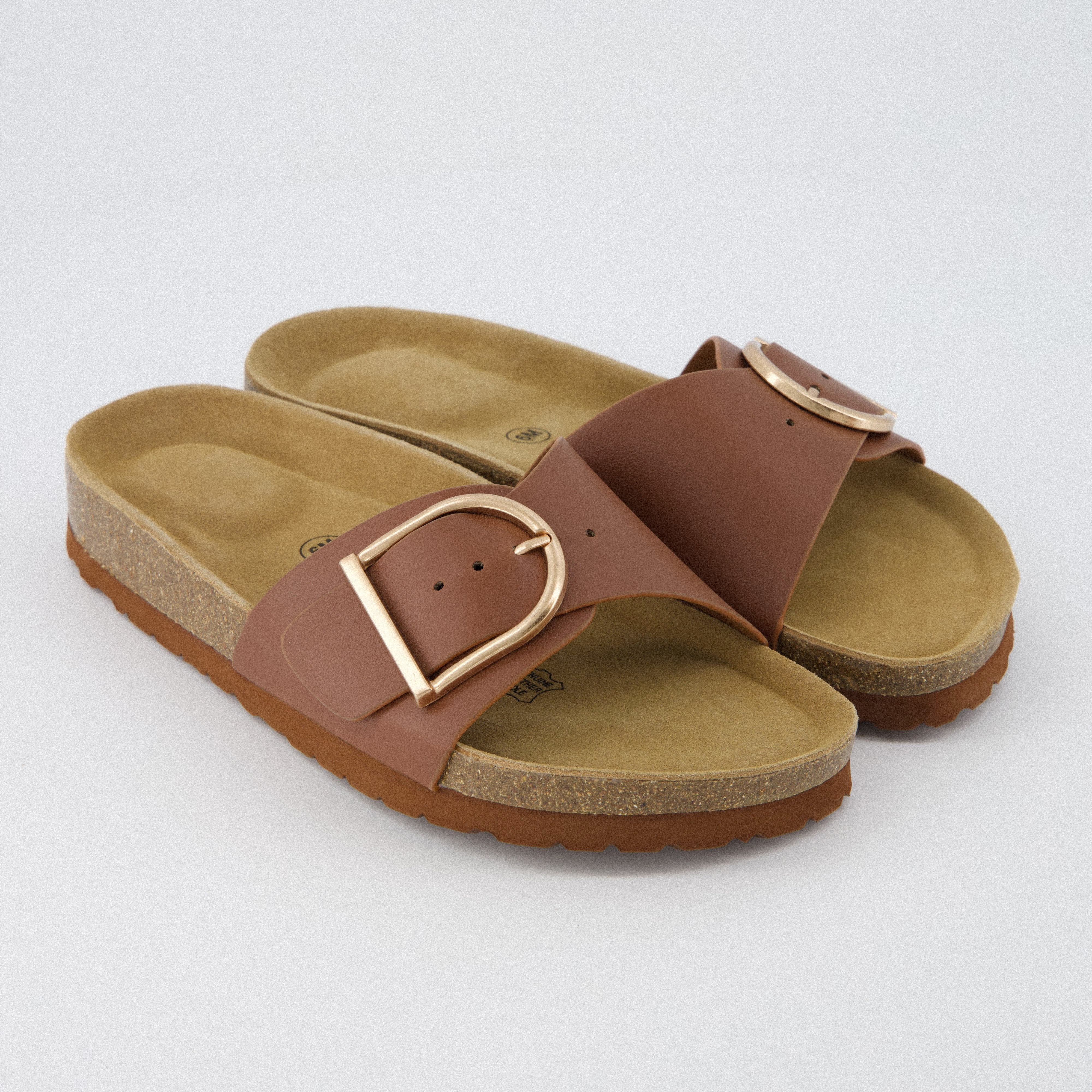 Leeds Cork Sandal Whiskey