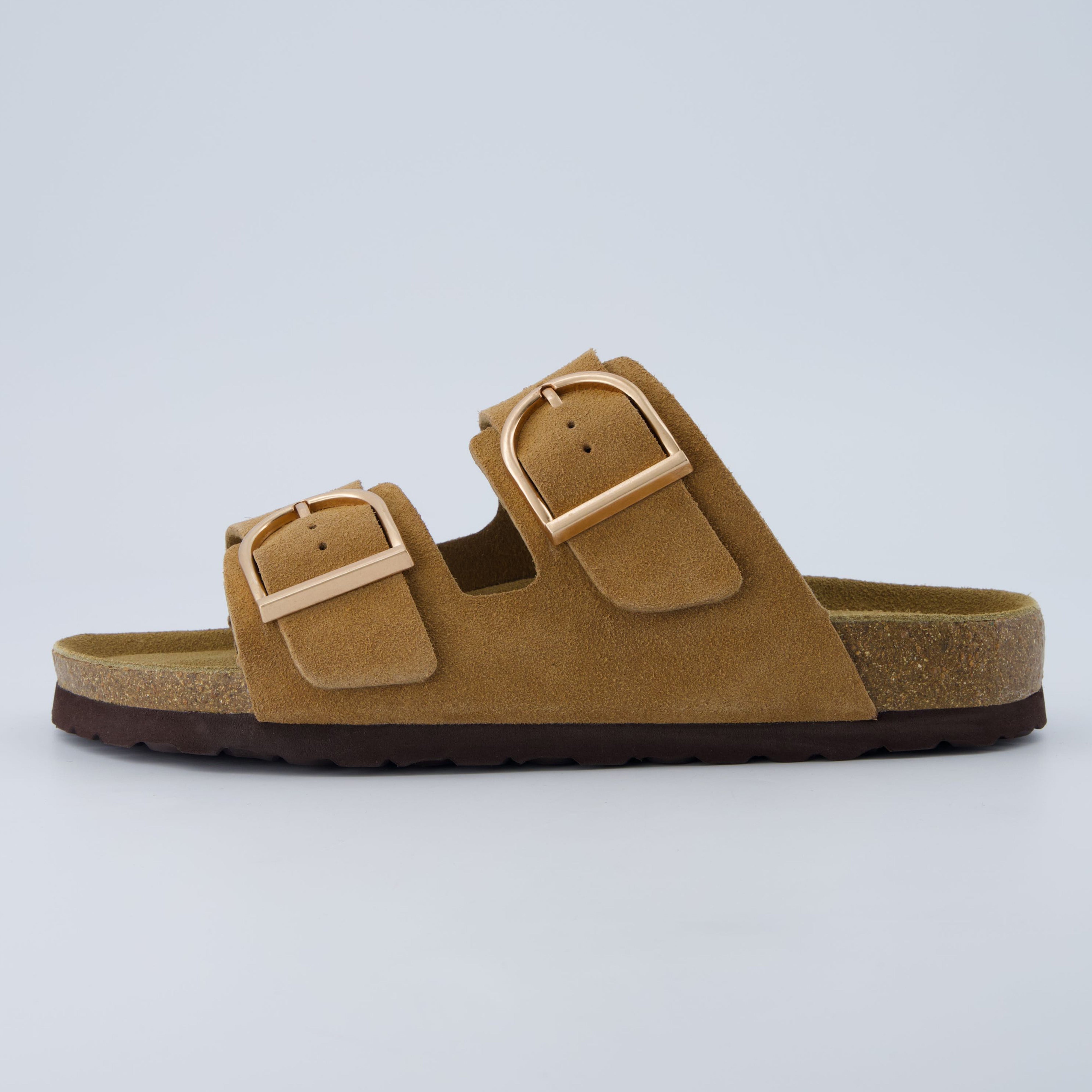 Legacy Cork Footbed Sandals Camel