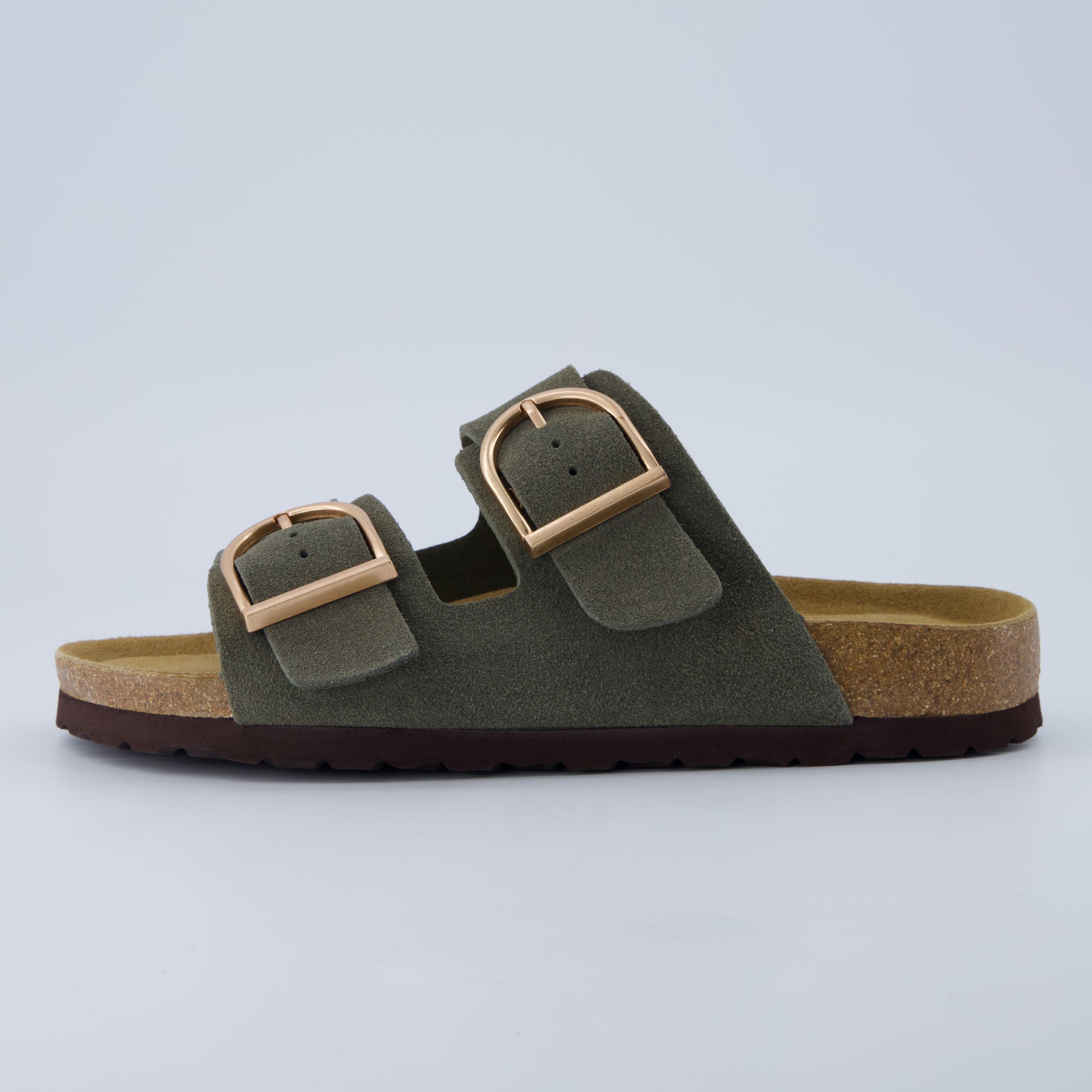 Legacy Cork Footbed Sandals Khaki