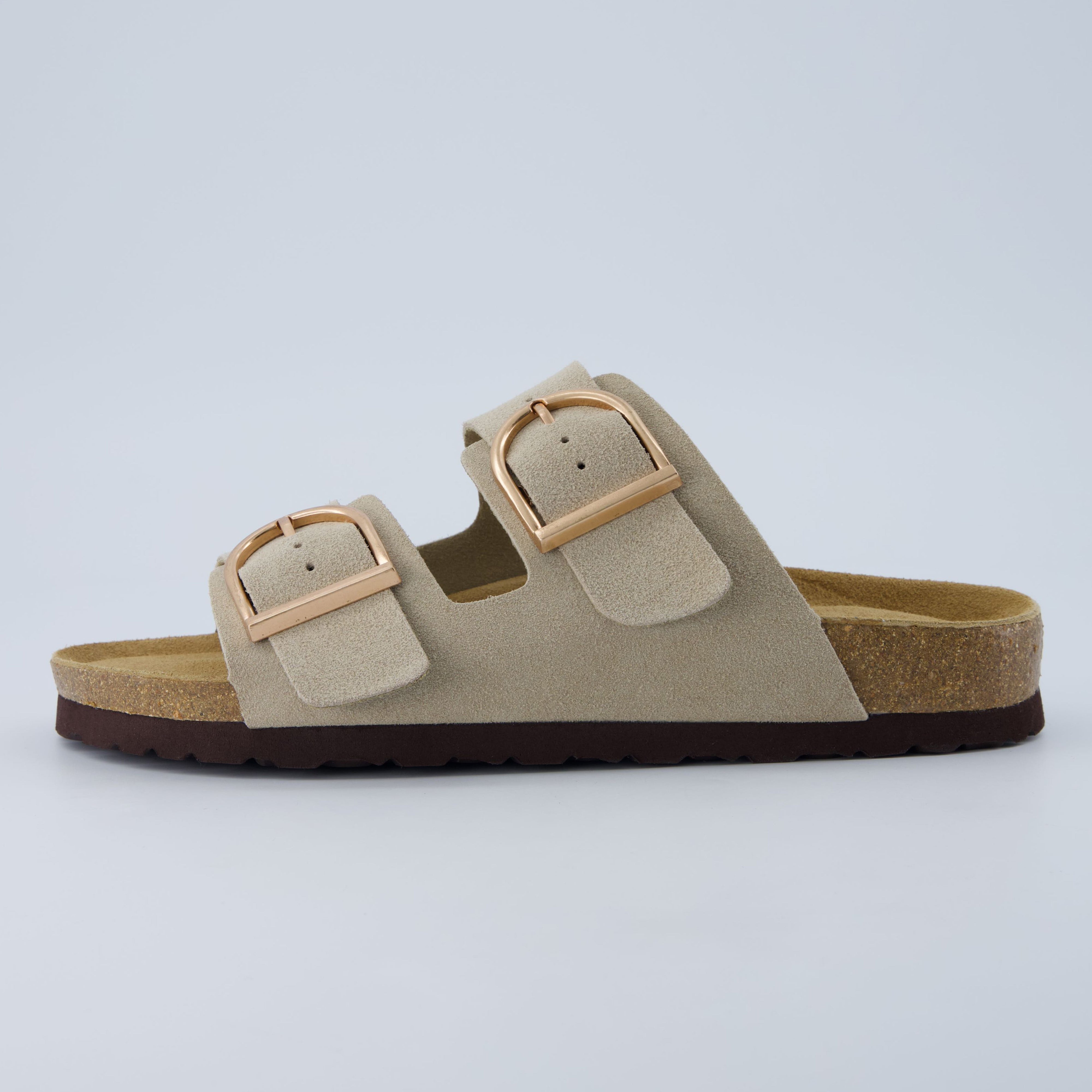 Legacy Cork Footbed Sandals Stone
