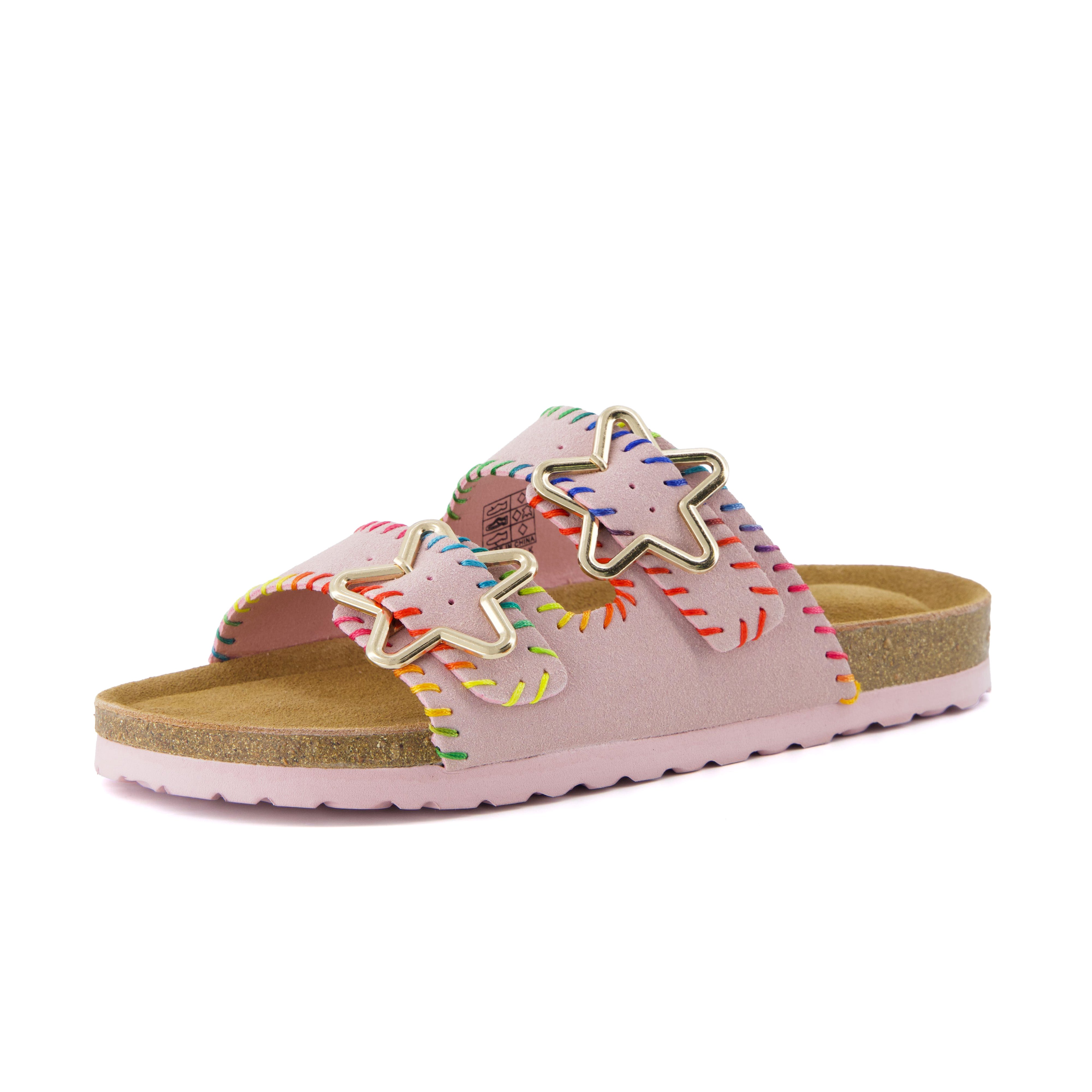 Lily Girl Toddler Sandals Pink Embellish Medium