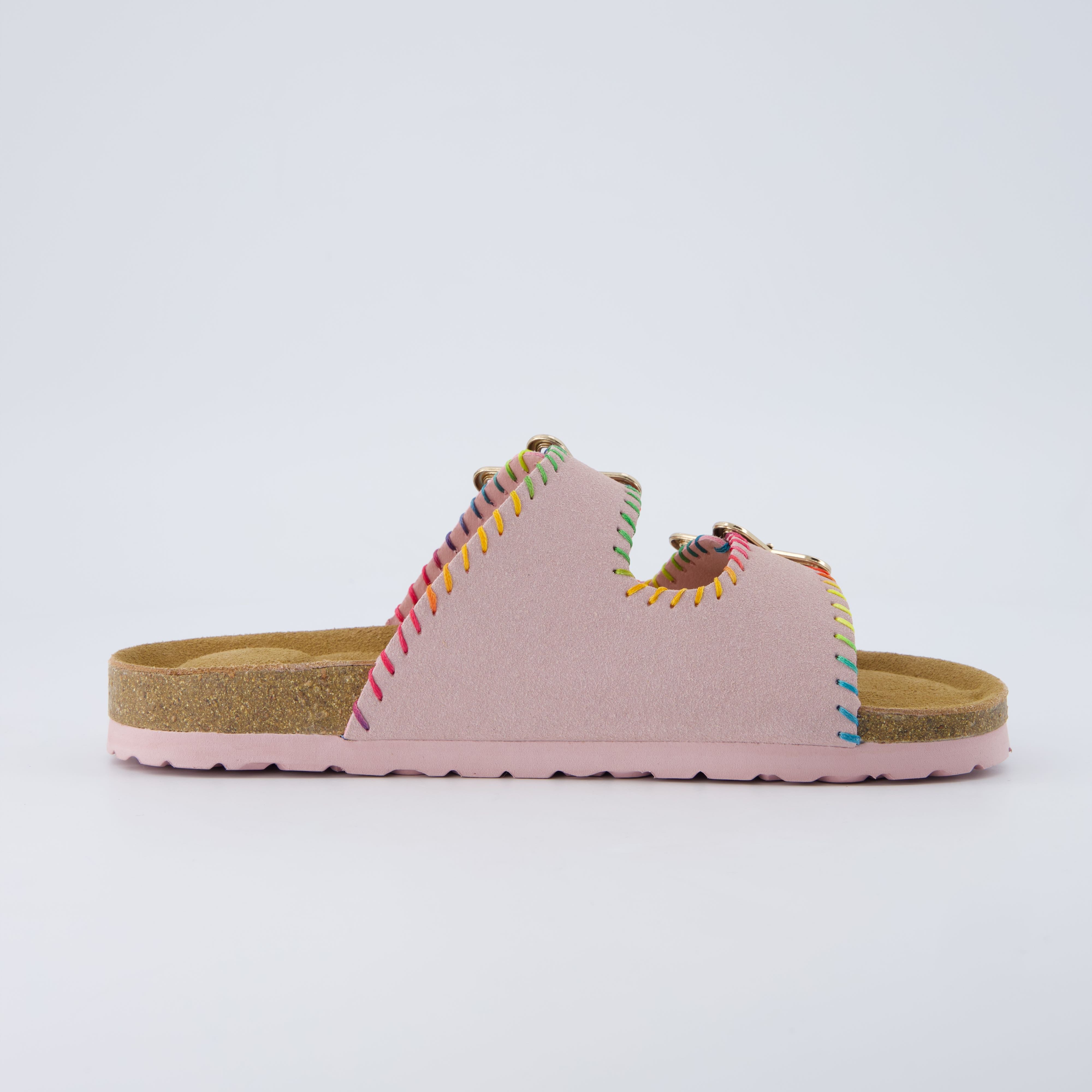 Lily Girl Toddler Sandals Pink Embellish Medium