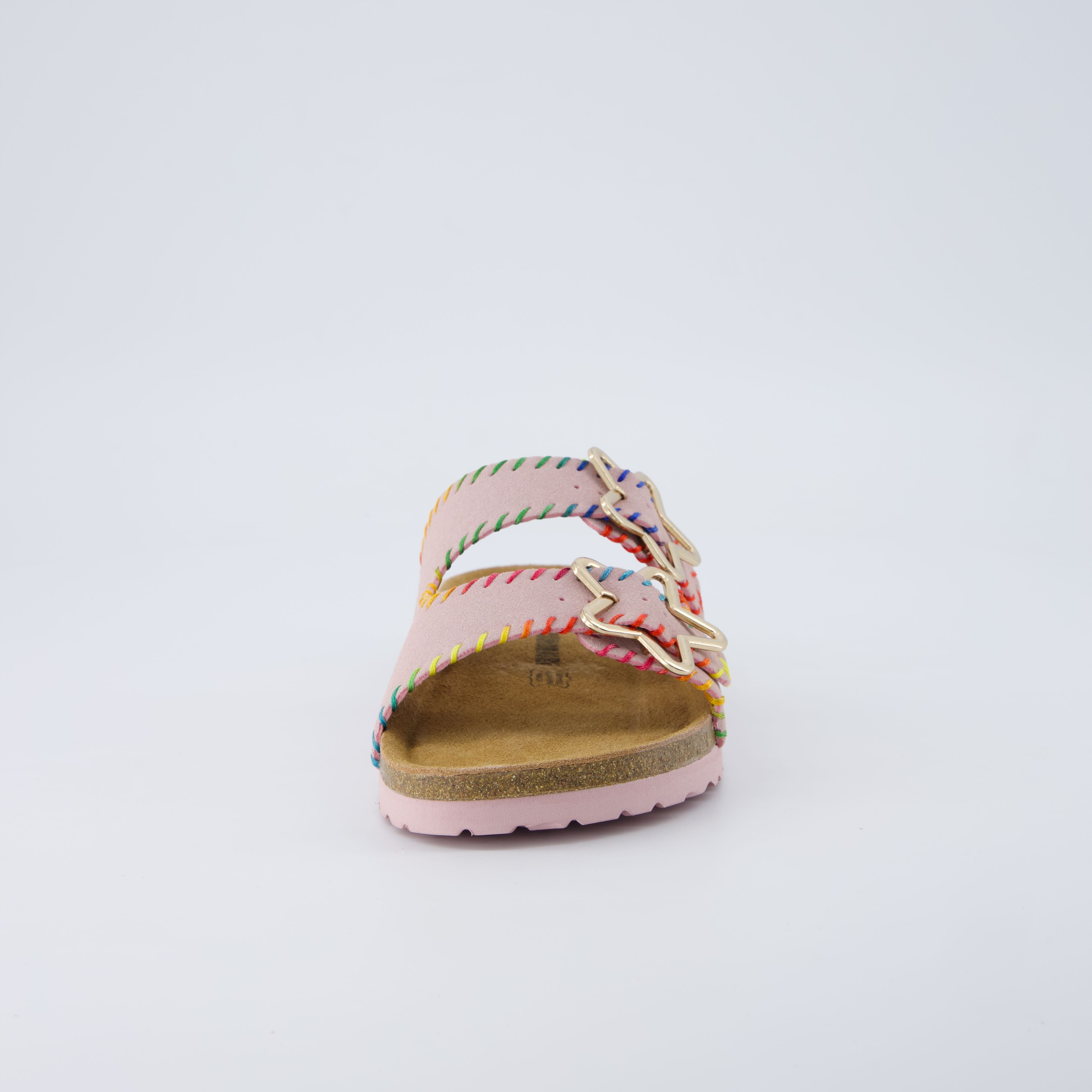 Lily Girl Toddler Sandals Pink Embellish Medium