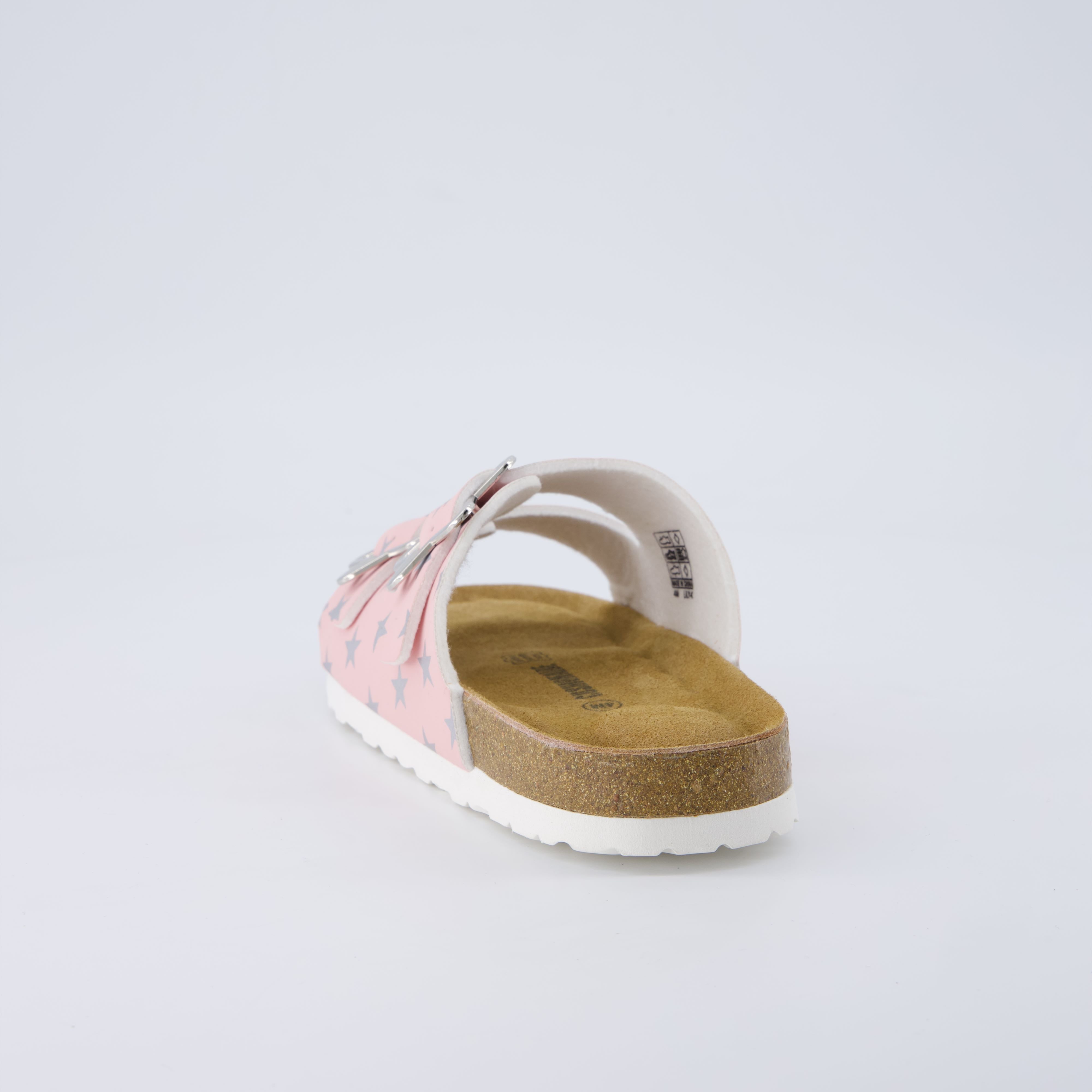 Lily Girl Toddler Sandals Pink Print Medium