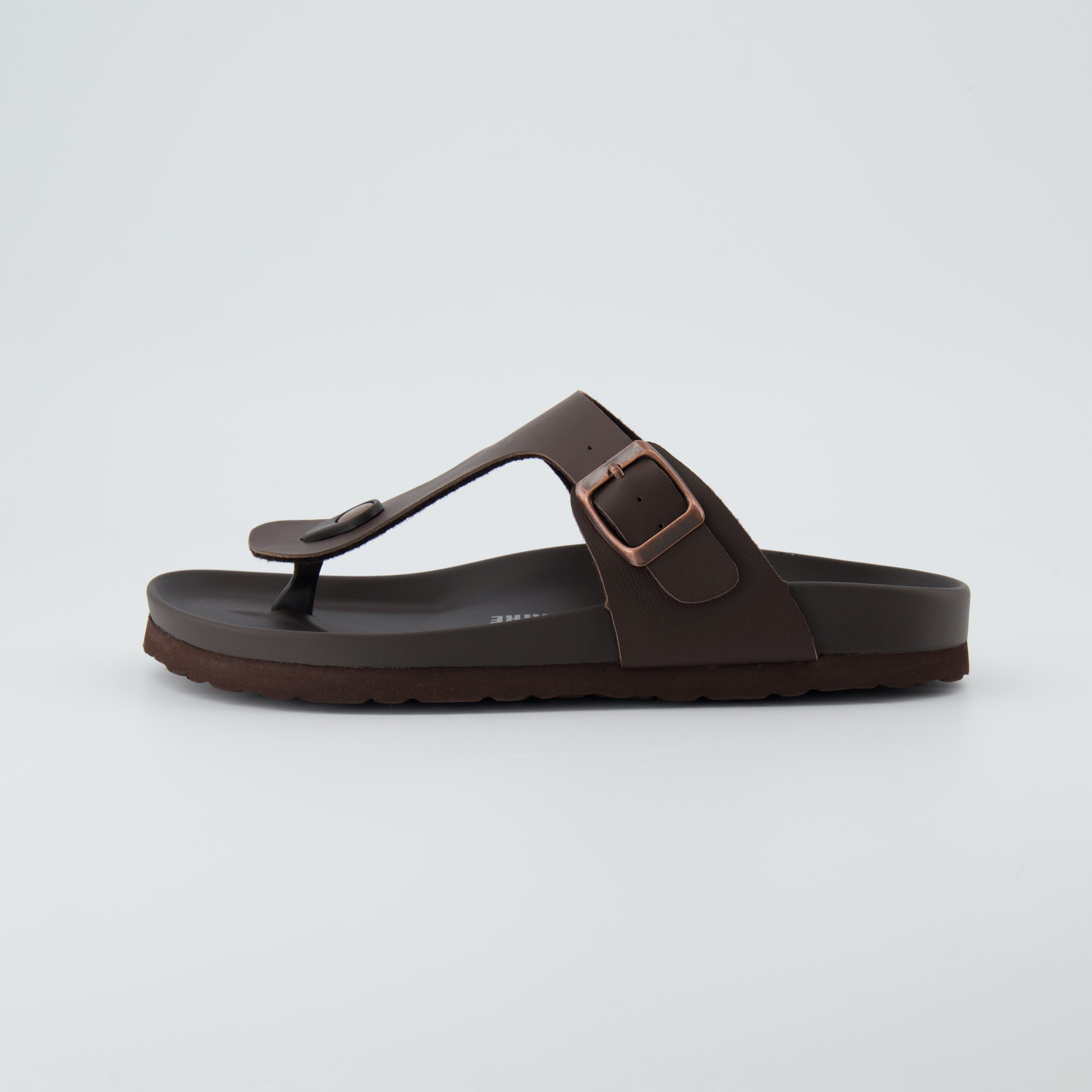 Louie EVA Thong Sandal Dark Brown