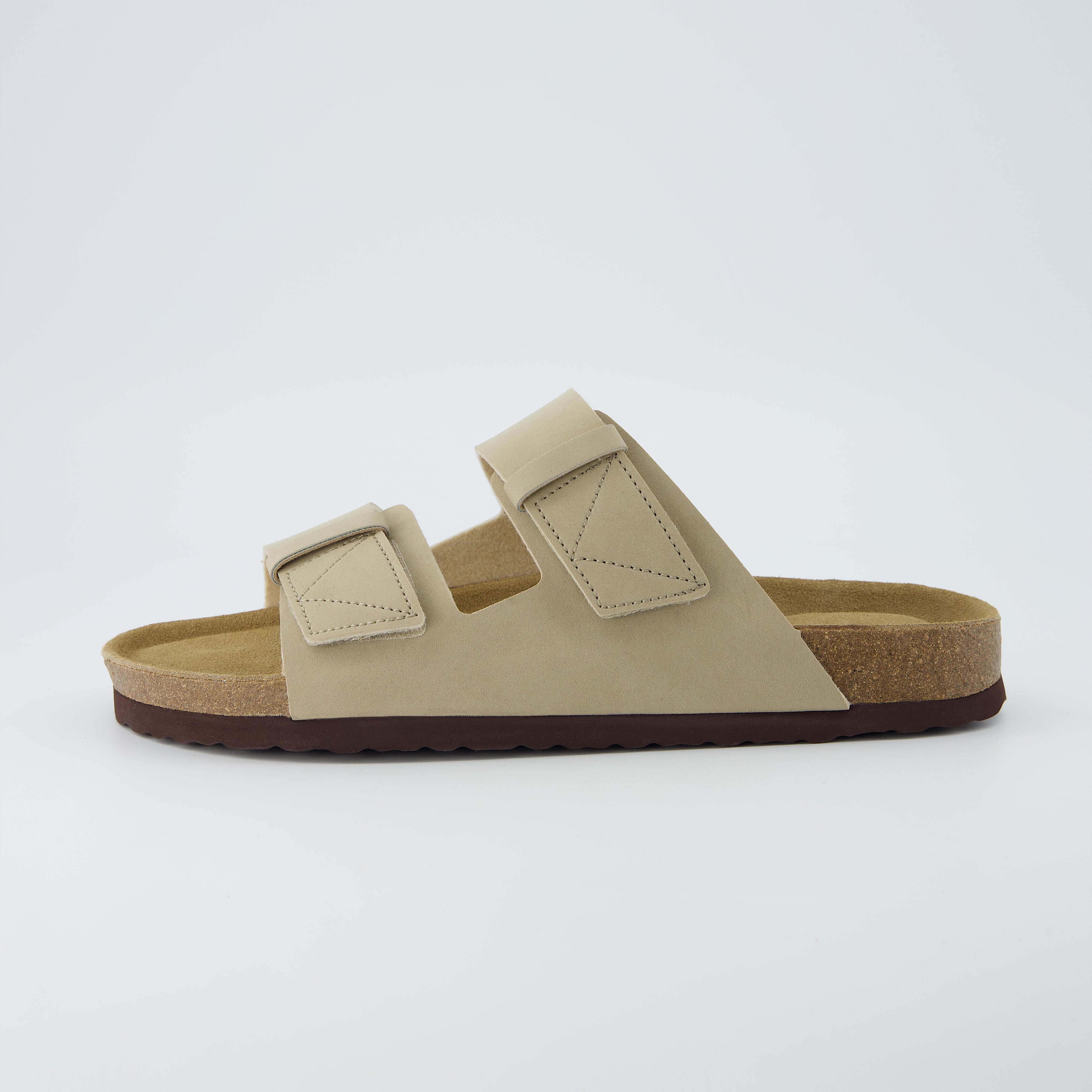 Lynx Men's Cork Footbed Sandal Stone
