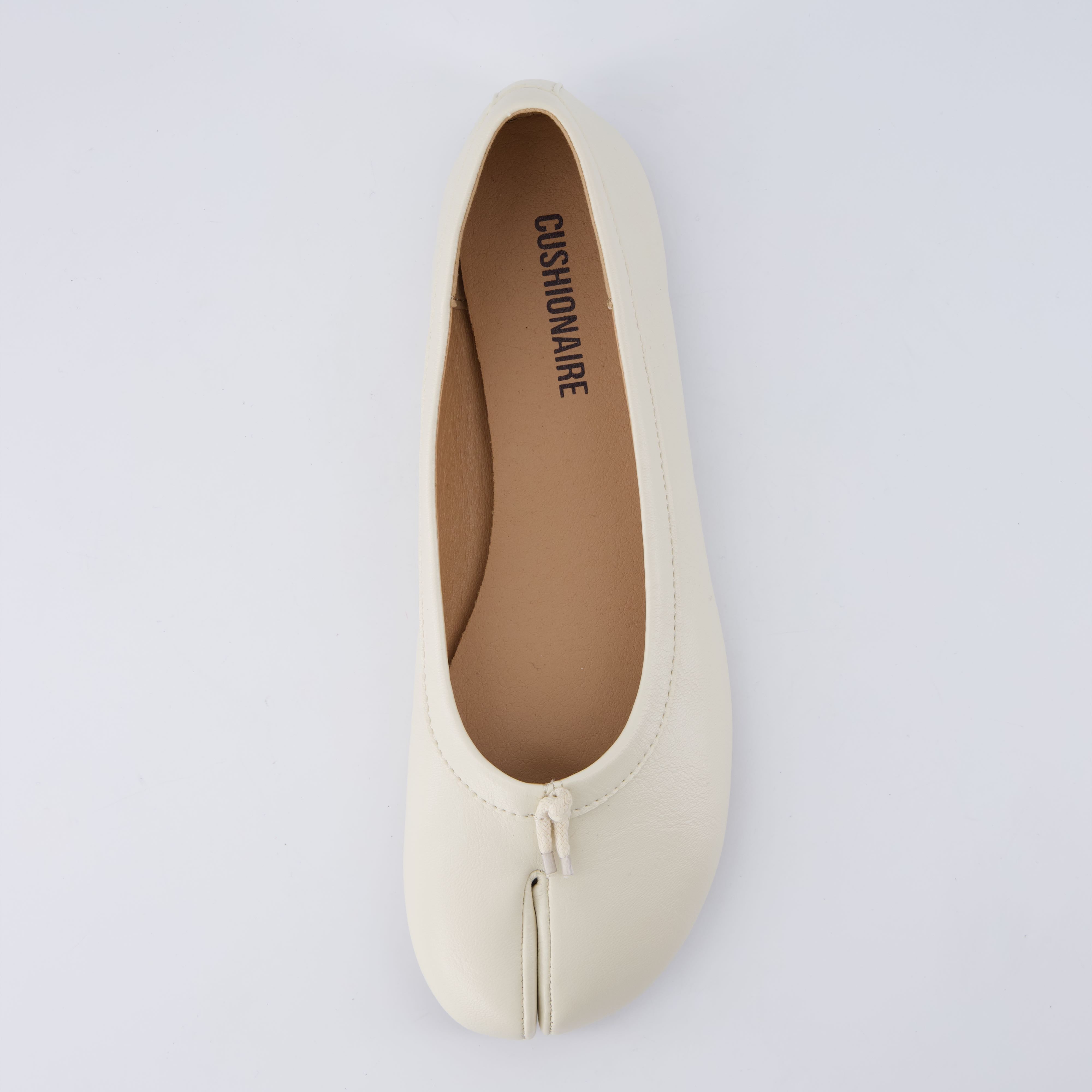 Maki Split-toe Flats Brown Medium