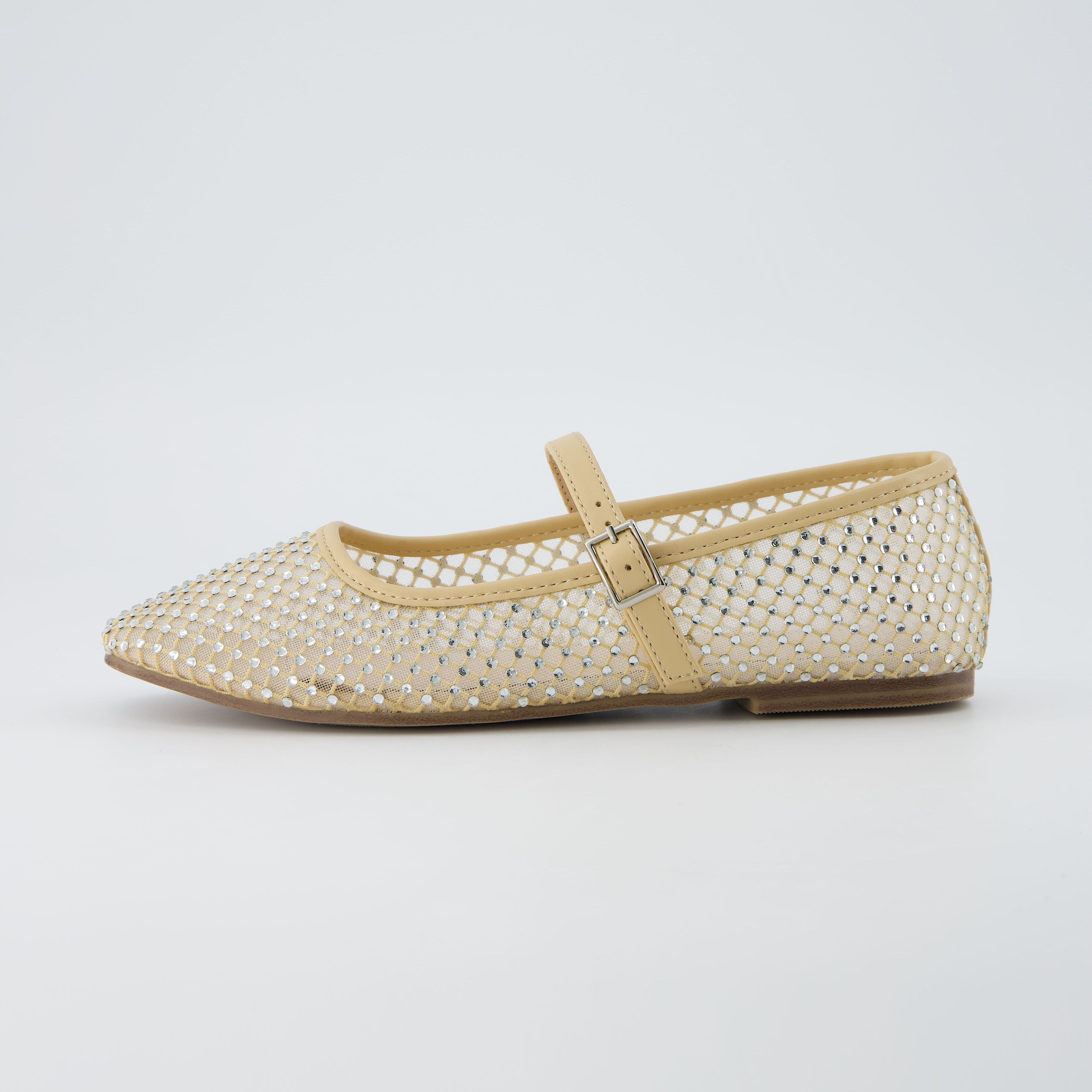 Maxie Studded Mary Jane Nude