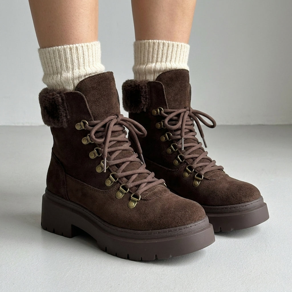 Maya Classic Ankle Boots Chocolate Medium