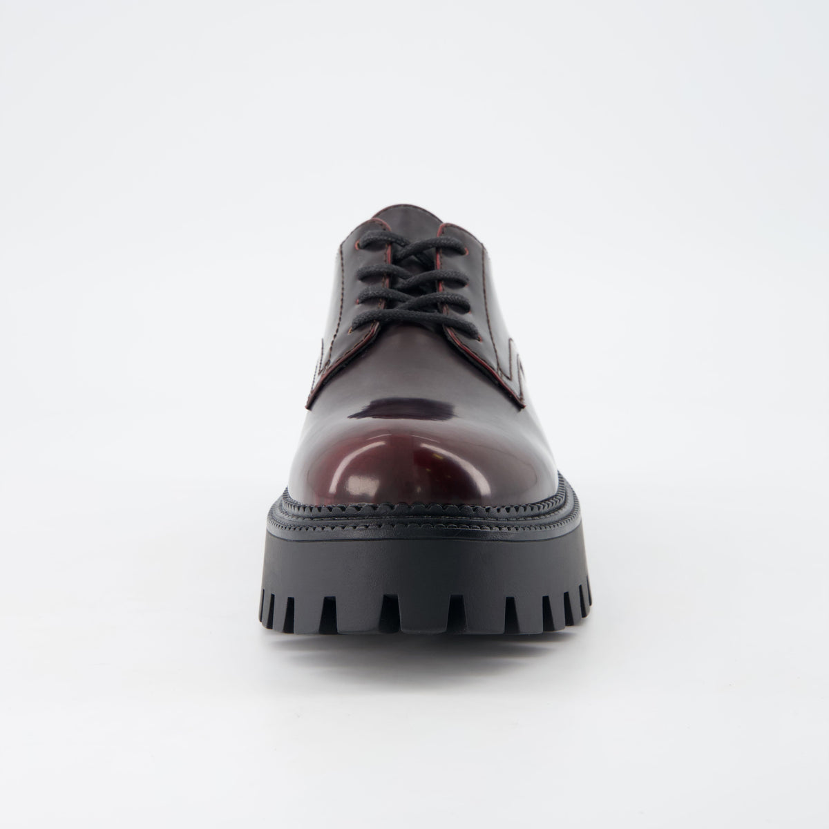 Meme Platform Oxford Shoes Dark Brown Medium