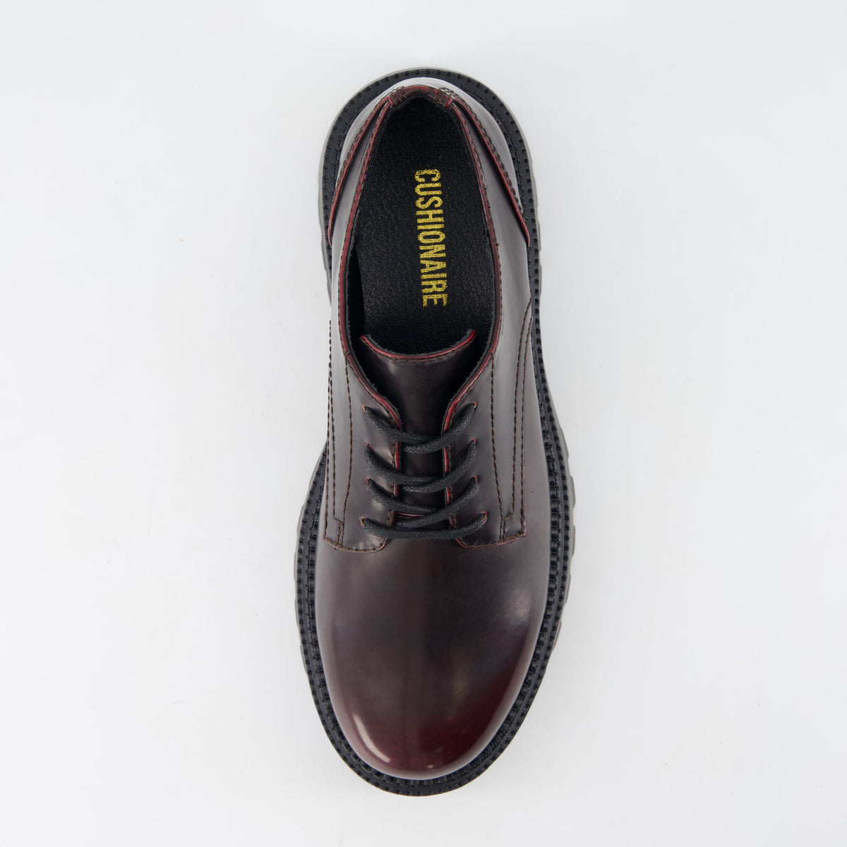 Meme Platform Oxford Shoes Dark Brown Medium