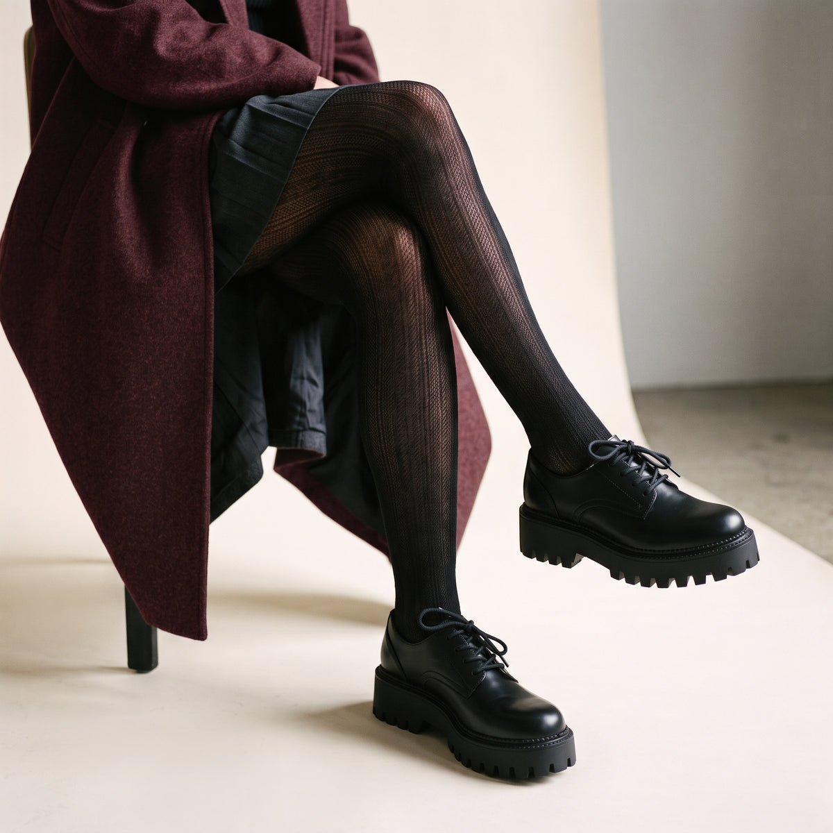 Meme Platform Oxford Shoes