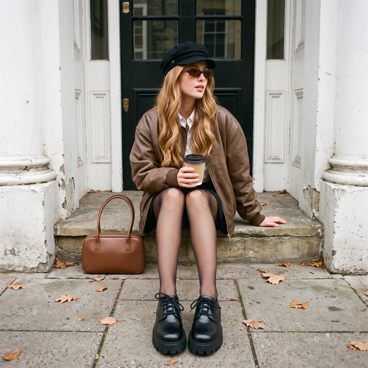 Meme Platform Oxford Shoes