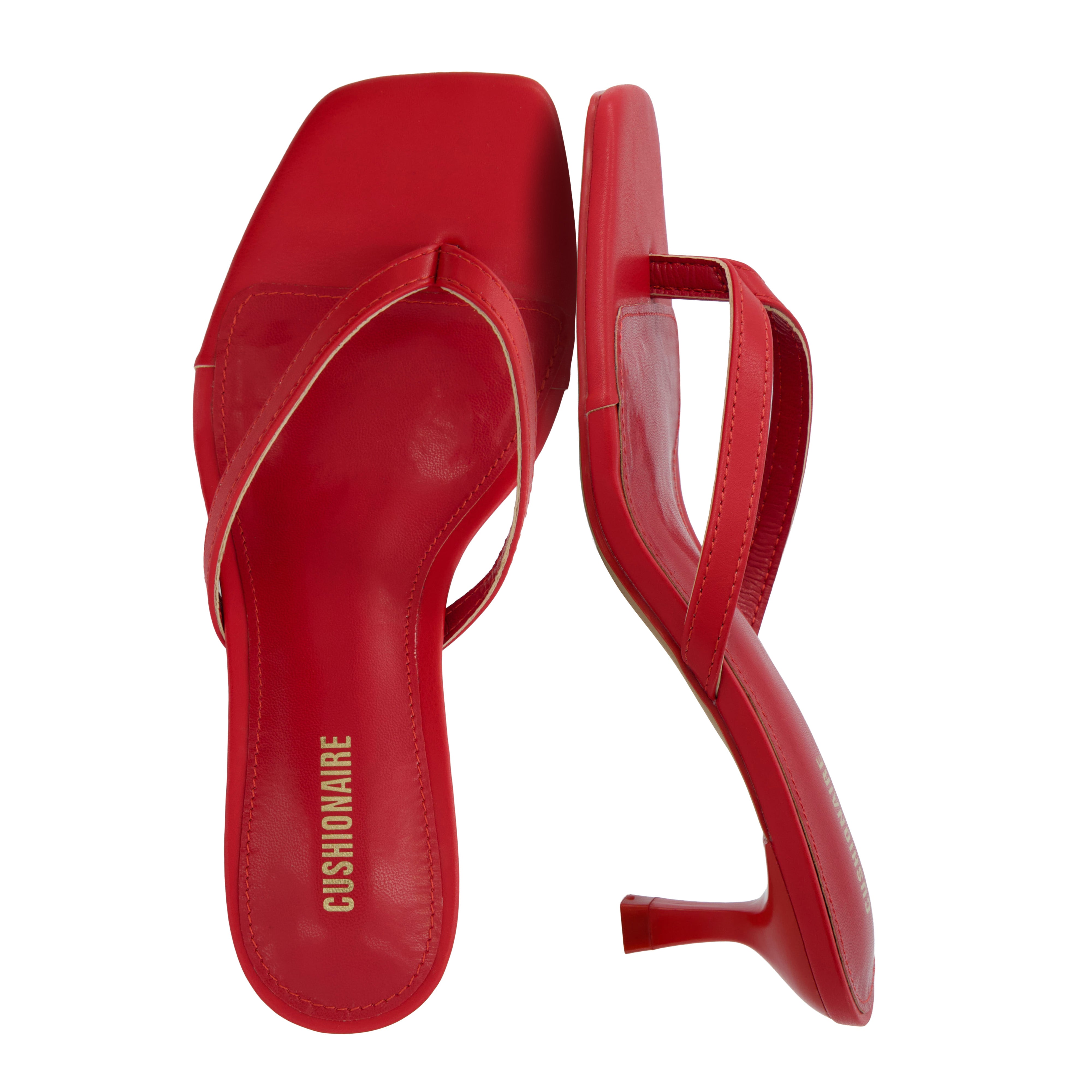 Miami Kitten Heel Sandals Gold
