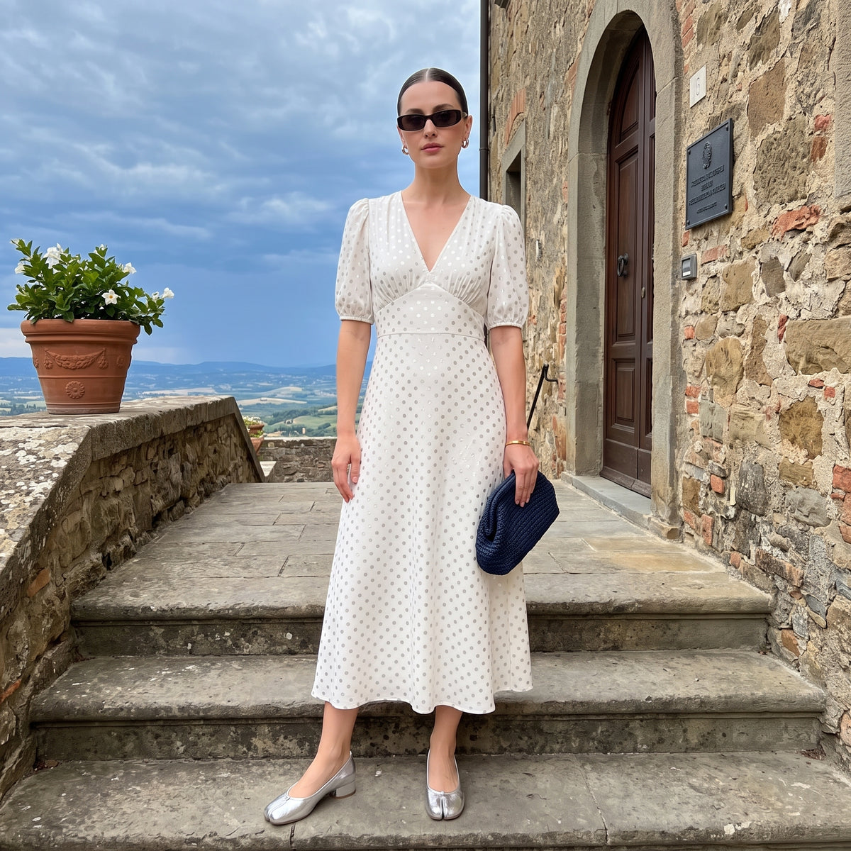 Mikko Split Toe Ballet Flats