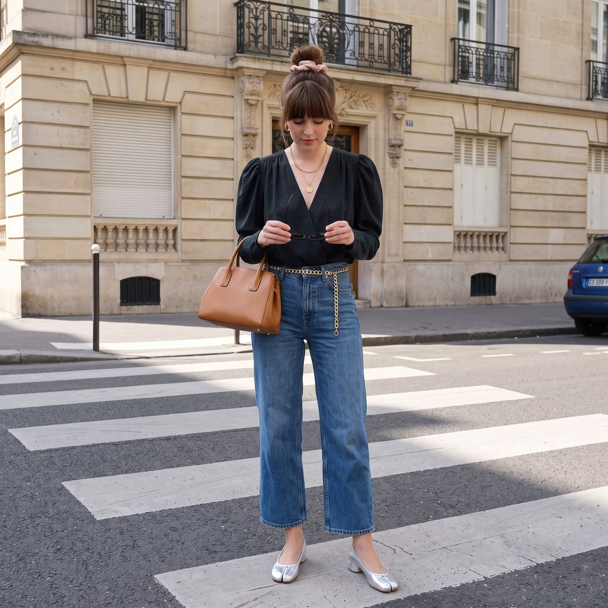 Mikko Split Toe Ballet Flats