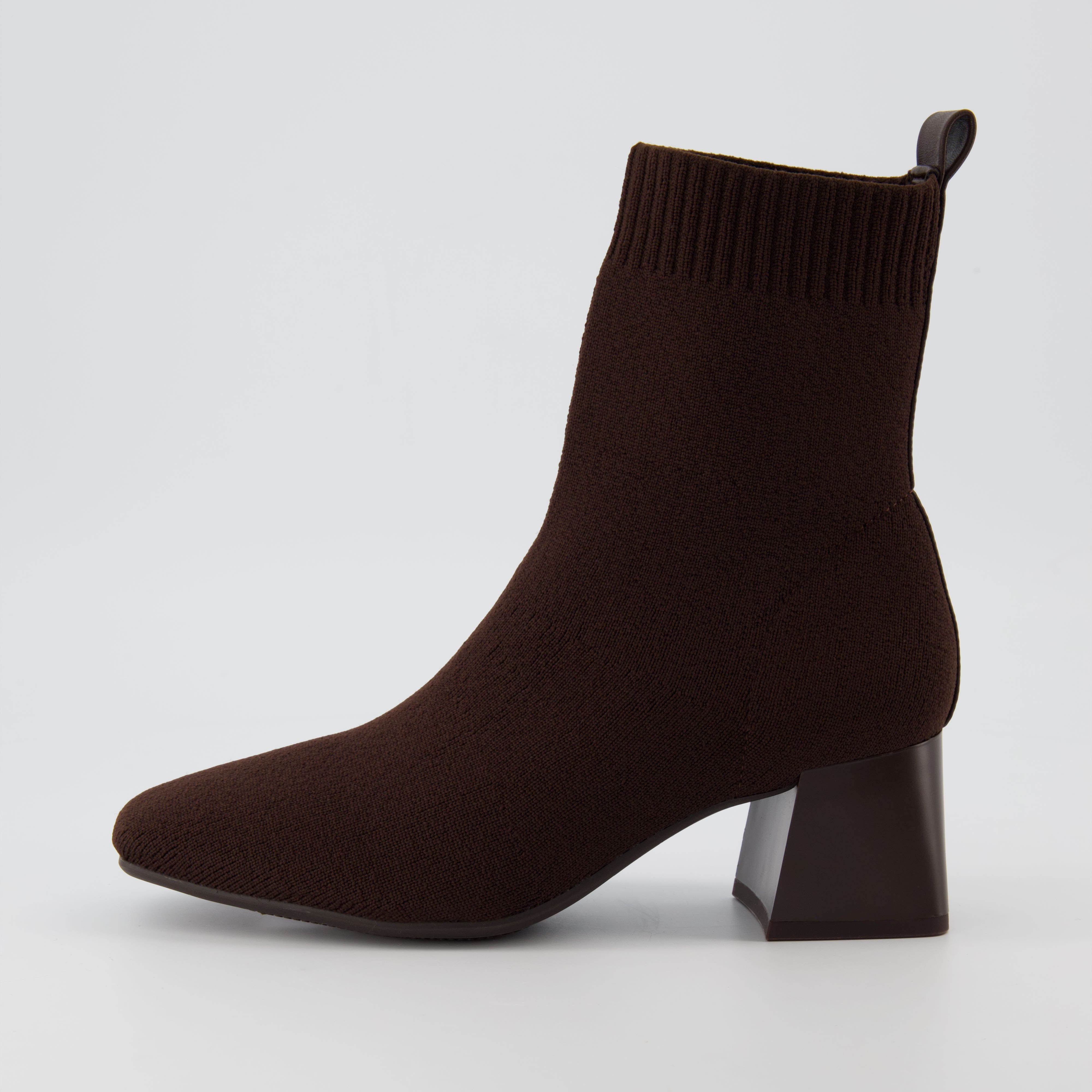 Milo Stretch Knit Boot Espresso